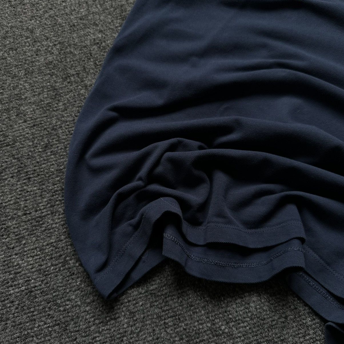 Trussardi Luxury Trussardi Polo Size M Dark Blue Y2K 00s Old Money It Size US M / EU 48-50 / 2 - 5 Thumbnail