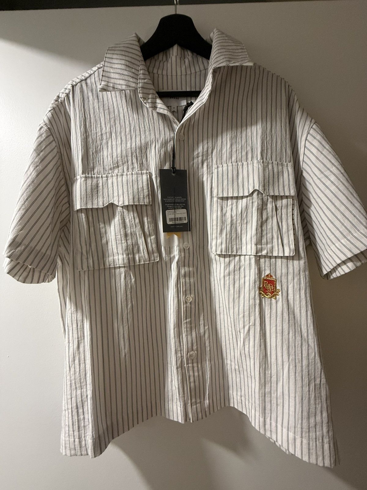 Rhude Stripe shirt Size US M / EU 48-50 / 2 - 1 Thumbnail