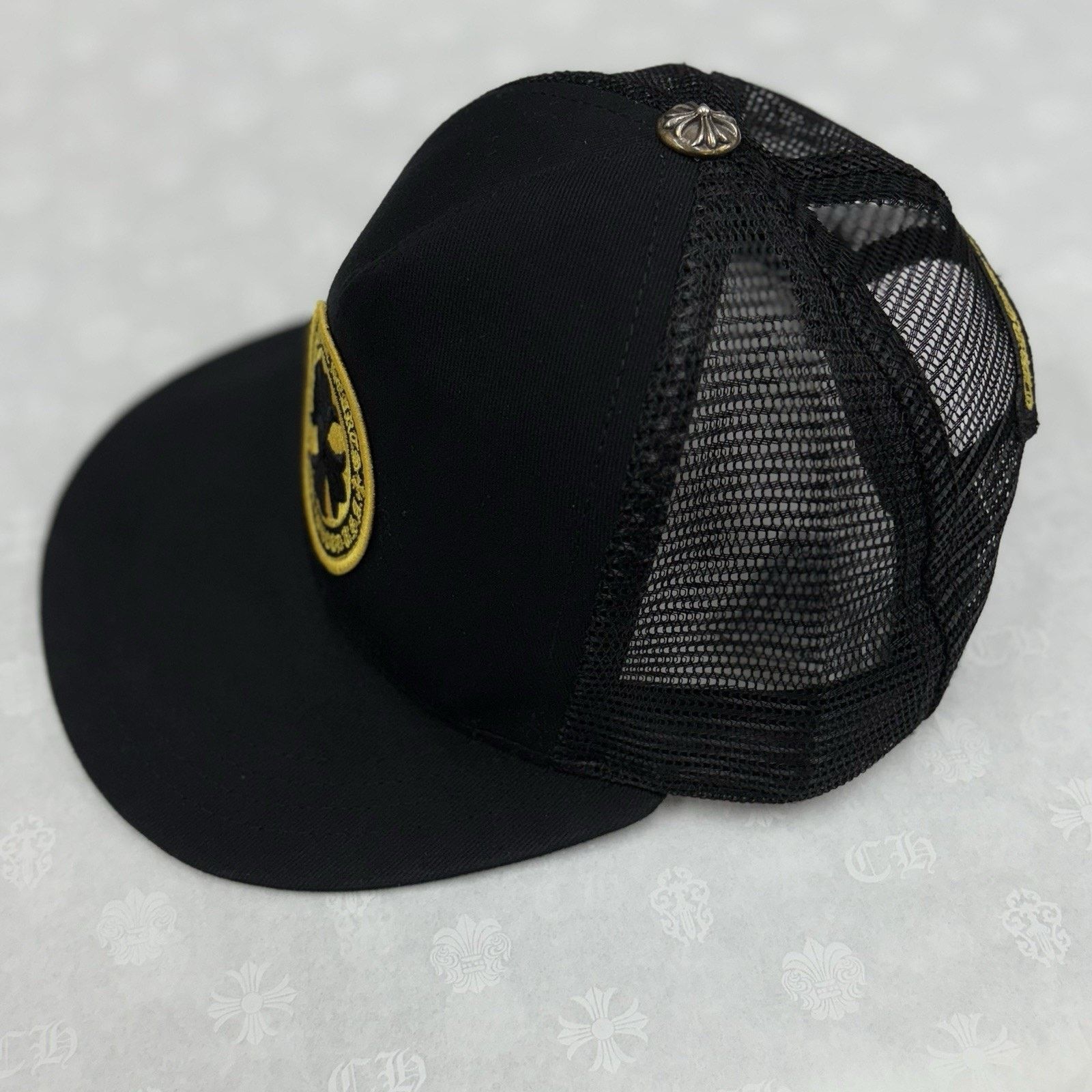 Chrome Hearts Chrome Hearts Plus Cross Seal Stamp Trucker Hat | GOOD COND! Size ONE SIZE - 3 Thumbnail