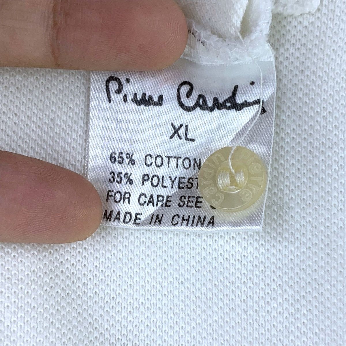 Pierre Cardin Vintage 90’ PIERRE CARDIN PARIS Twin Tipped Polo Tee Shirt Size US XL / EU 56 / 4 - 7 Thumbnail