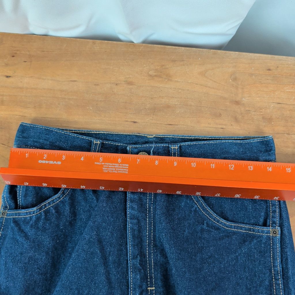 Calvin Klein × Vintage Calvin Klein 80's Classic Cut USA Made Denim Jeans 28X32 Size US 28 / EU 44 - 3 Thumbnail