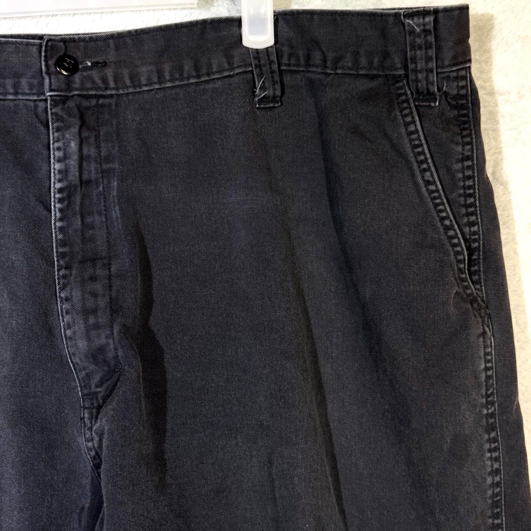 Dickies Dickies Mens Cargo Pants 40×28 Black High-Rise Straight Leg Workwear Pants Size US 40 / EU 56 - 4 Thumbnail