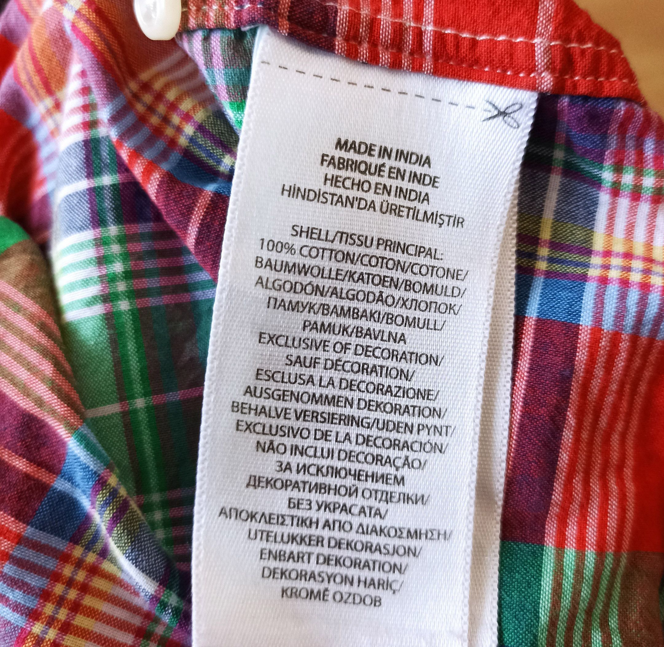 Ralph Lauren Ralph Lauren Indian Madras L Size US L / EU 52-54 / 3 - 5 Thumbnail