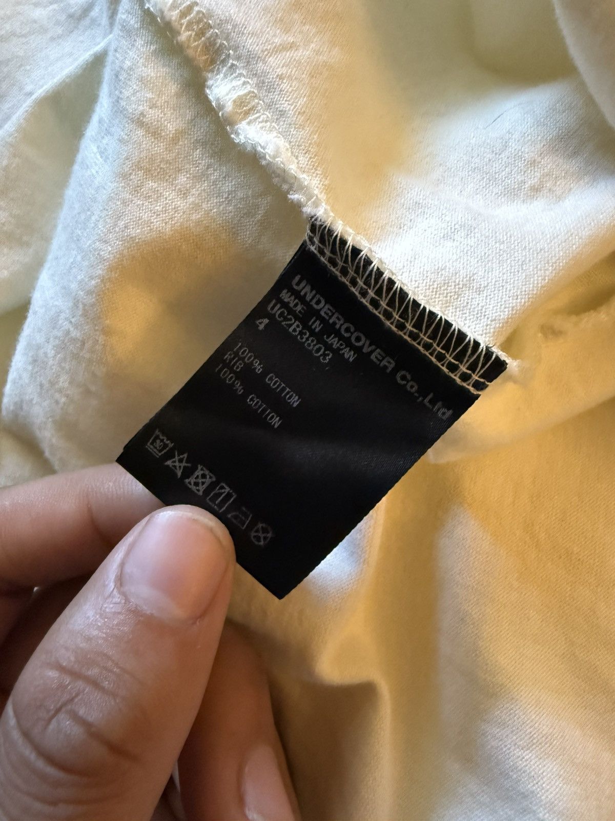Undercover Undercover tee Size US XL / EU 56 / 4 - 4 Thumbnail