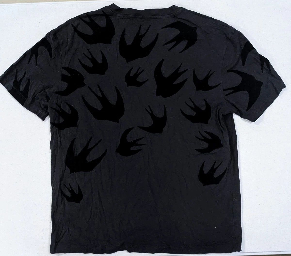MCQ Alexander McQueen Tshirt Swallow Black XL