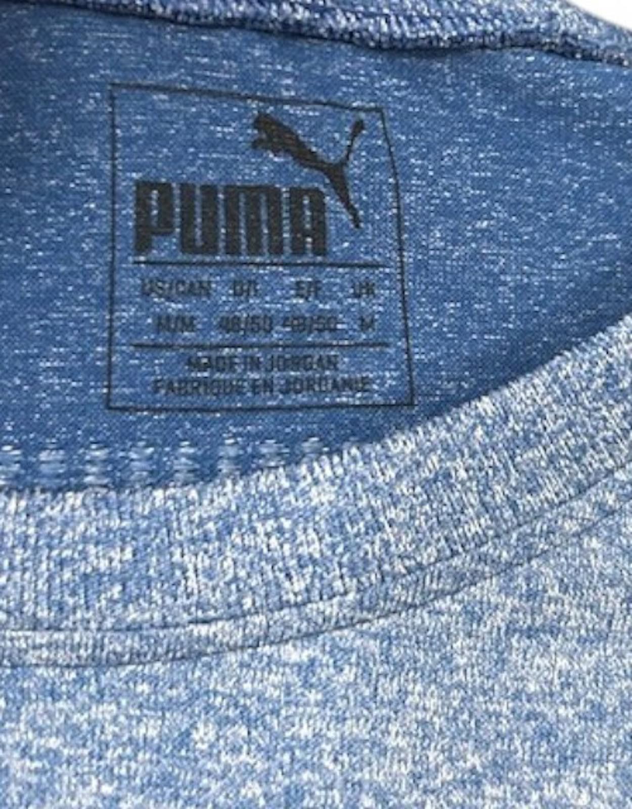 Puma Puma Men’s EvoKnit Active Tee Size M Blue Heather Athletic Size US M / EU 48-50 / 2 - 3 Thumbnail