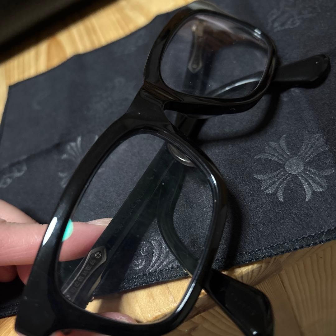 Chrome Hearts CHROME HEARTS Eyeglasses Black One Size Size ONE SIZE - 5 Thumbnail