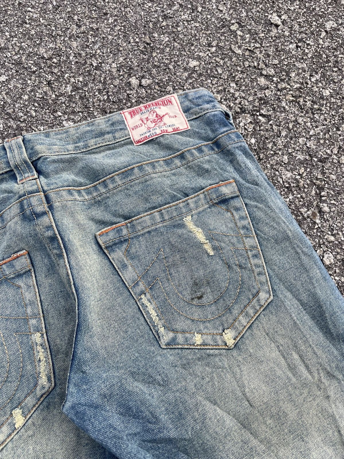 True Religion Vintage True Religion Distressed Denim Size US 34 / EU 50 - 11 Thumbnail