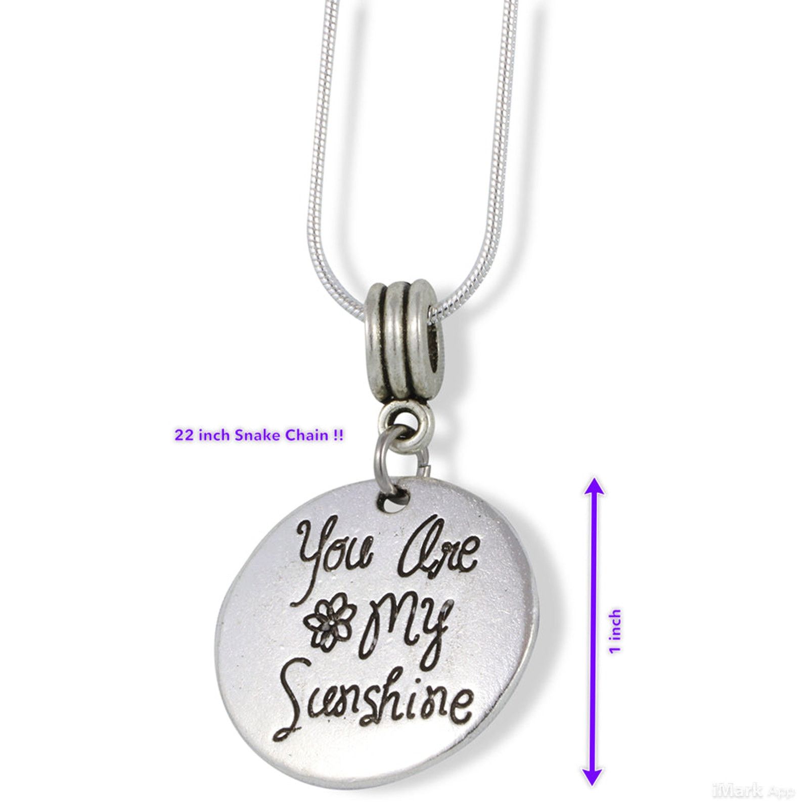 & Other Stories You are My Sunshine Necklace - Sunshine Friendship Jewelry Size ONE SIZE - 2 Thumbnail