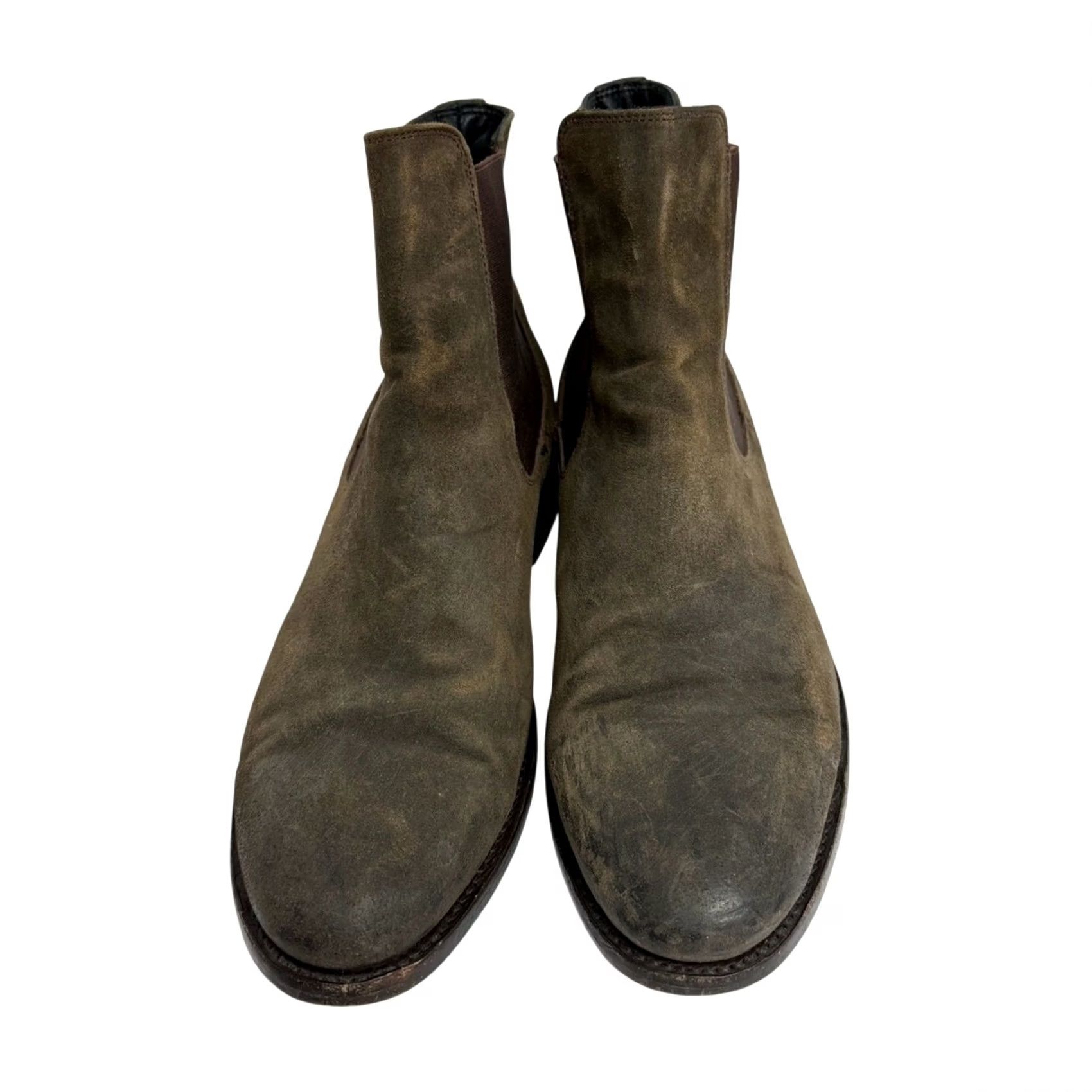 Thursday Boot Company Thursday Boot Co Cavalier Chelsea Boots Mens Size US 12 Brown Suede Leather Size US 12 / EU 45 - 4 Thumbnail