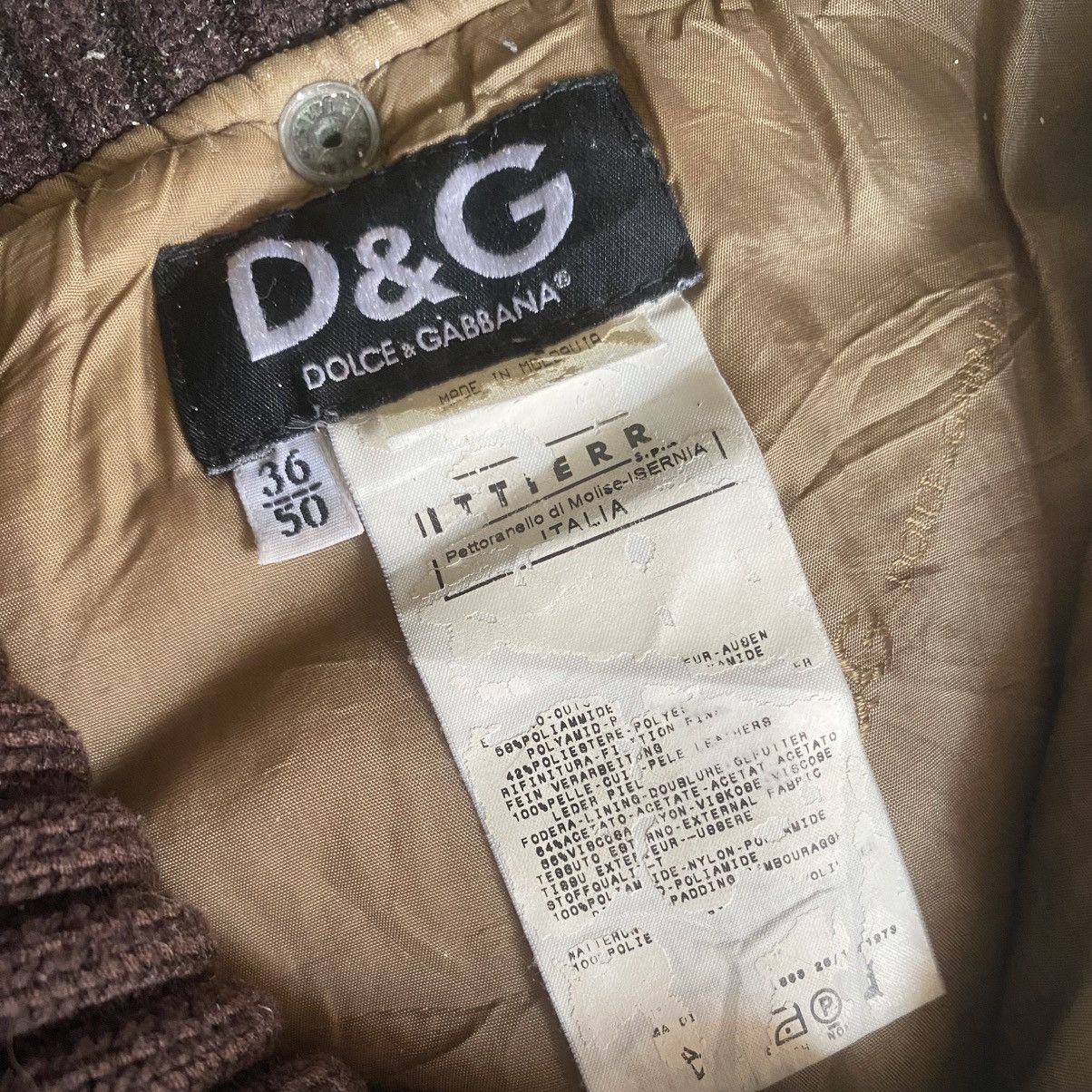 Dolce & Gabbana AW04 2 in 1 Modular High Neck Down Vest Jacket Size US M / EU 48-50 / 2 - 11 Thumbnail