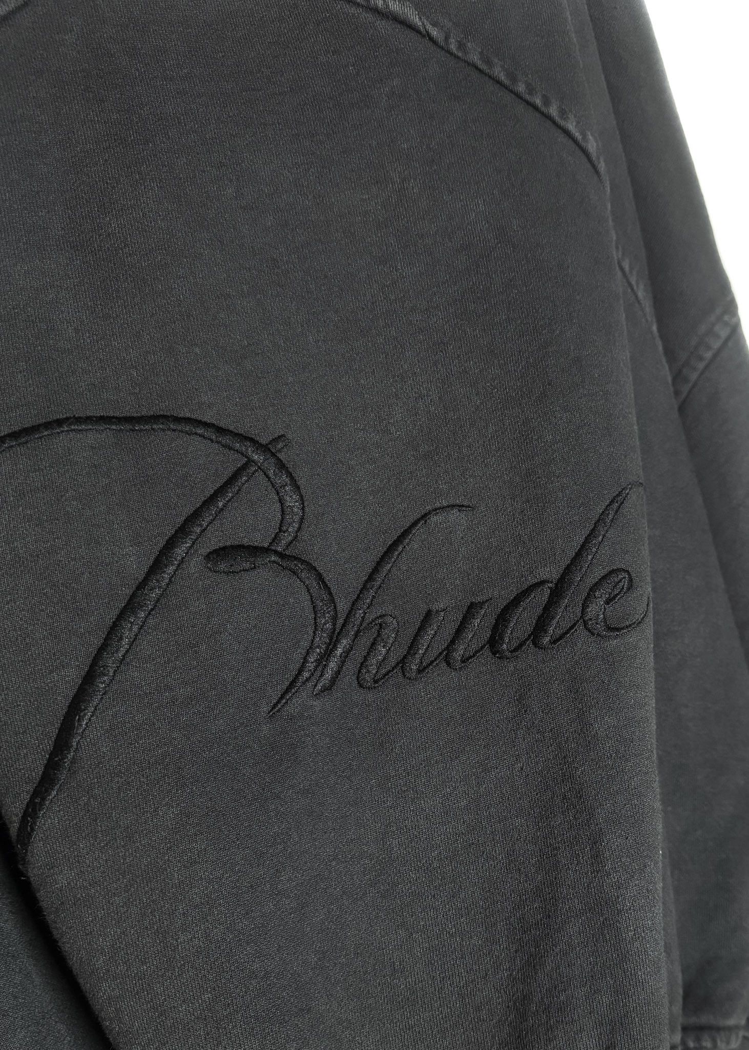 Rhude Rhude Grey Quarter Zip Logo Los Angeles Lakers Sweatshirt Size US M / EU 48-50 / 2 - 4 Thumbnail