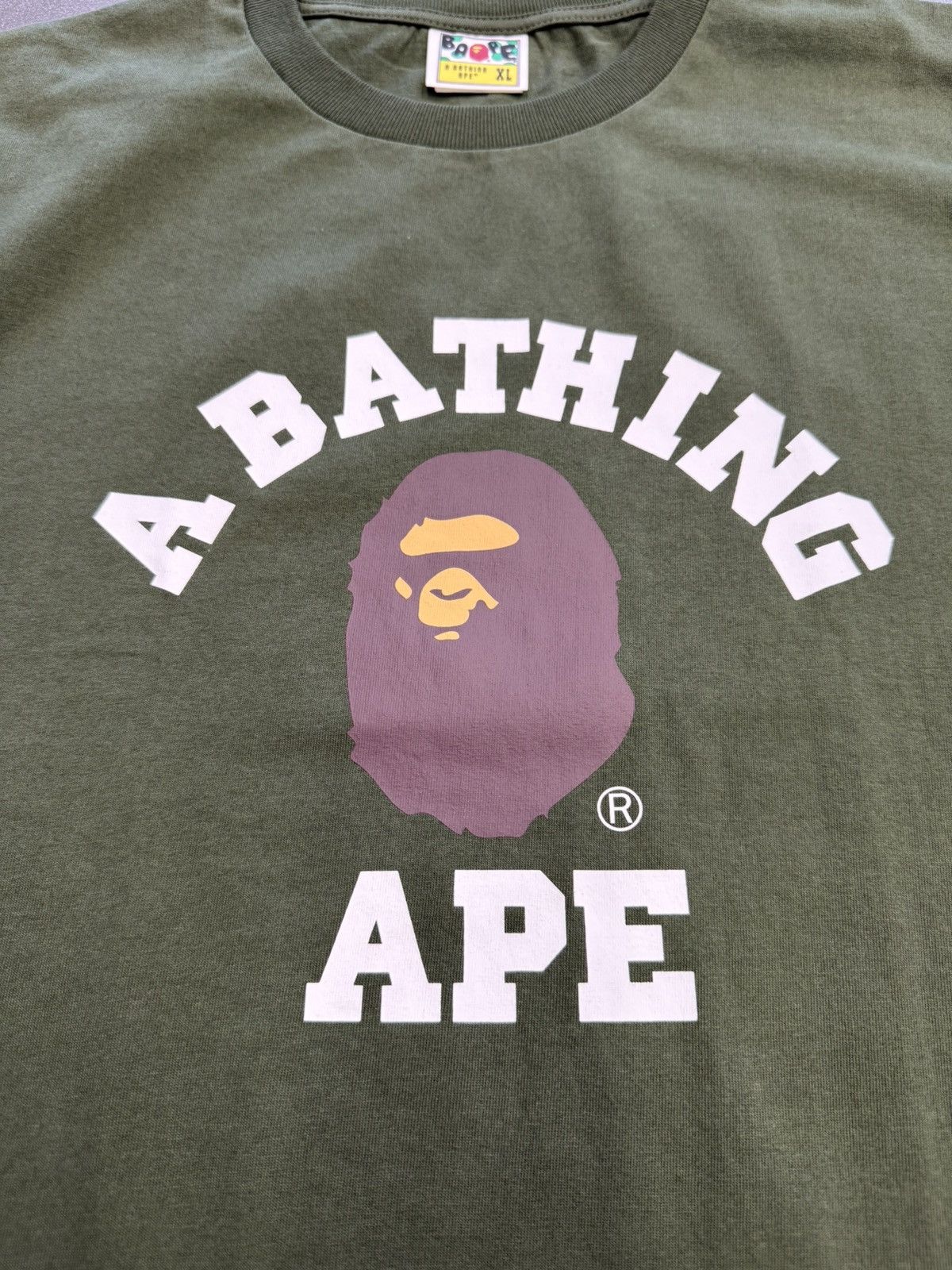Bape 2020 Bape College Logo Tee Size US XL / EU 56 / 4 - 3 Thumbnail