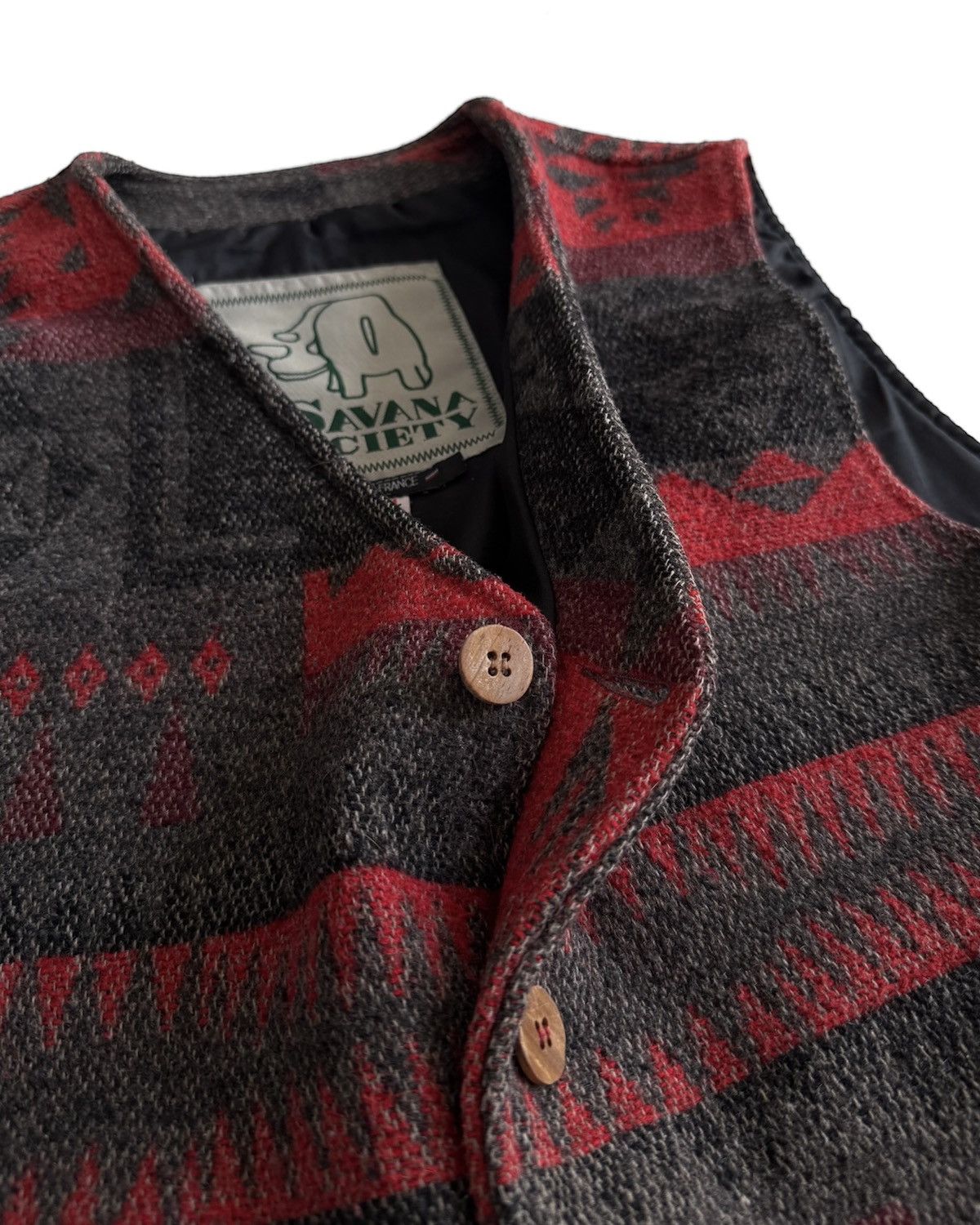 Vintage VINTAGE SAVANA SOCIETY NAVAJO AZTEC VEST Size US M / EU 48-50 / 2 - 4 Thumbnail