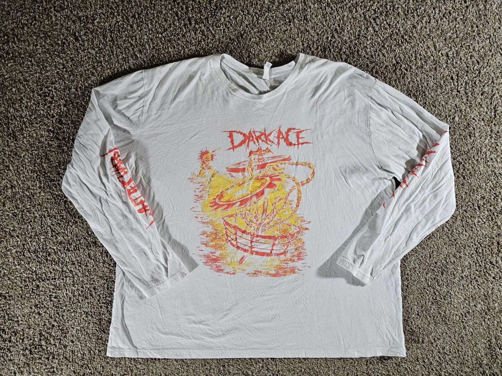 Designer dark ace white chapel frisbee golf 3xl Long Sleeve shirt Size US XXL / EU 58 / 5 - 1 Thumbnail