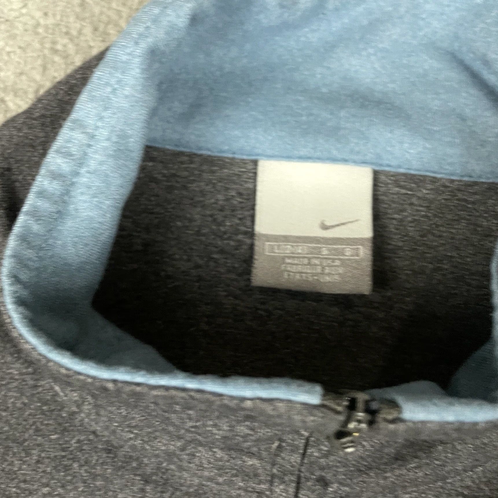 Nike VINTAGE Nike Jacket Womens L Gray Full Zip Track Casual Warm Up Size L / US 10 / IT 46 - 5 Thumbnail