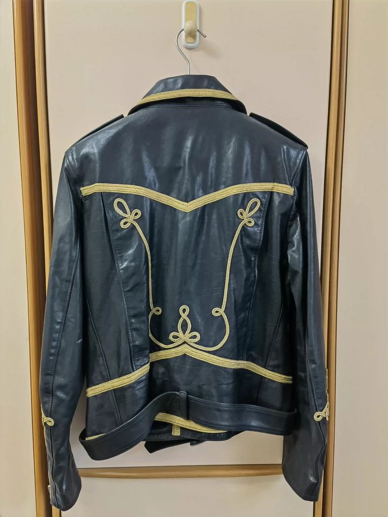 Saint Laurent Paris Saint Laurent Paris 2015 SS Palace Leather jacket Size M / US 6-8 / IT 42-44 - 2 Thumbnail