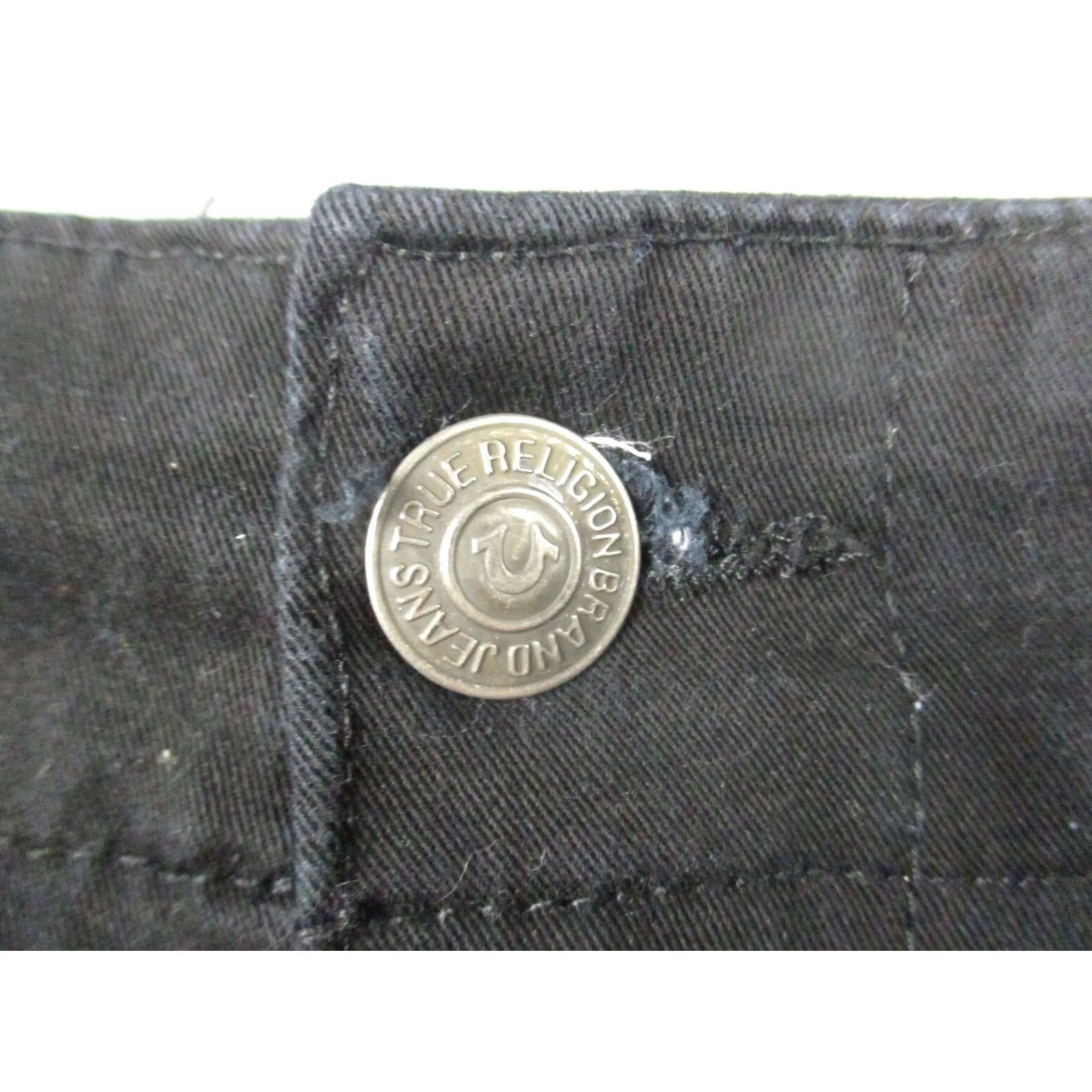 True Religion True Religion Denim Jean Shorts 38 Black Cargo Wide Leg Mens Casual Relaxed Fit 5-Pocket Denim Shorts Black Cargo Wide Leg 38 Men Size US 38 / EU 54 - 5 Thumbnail