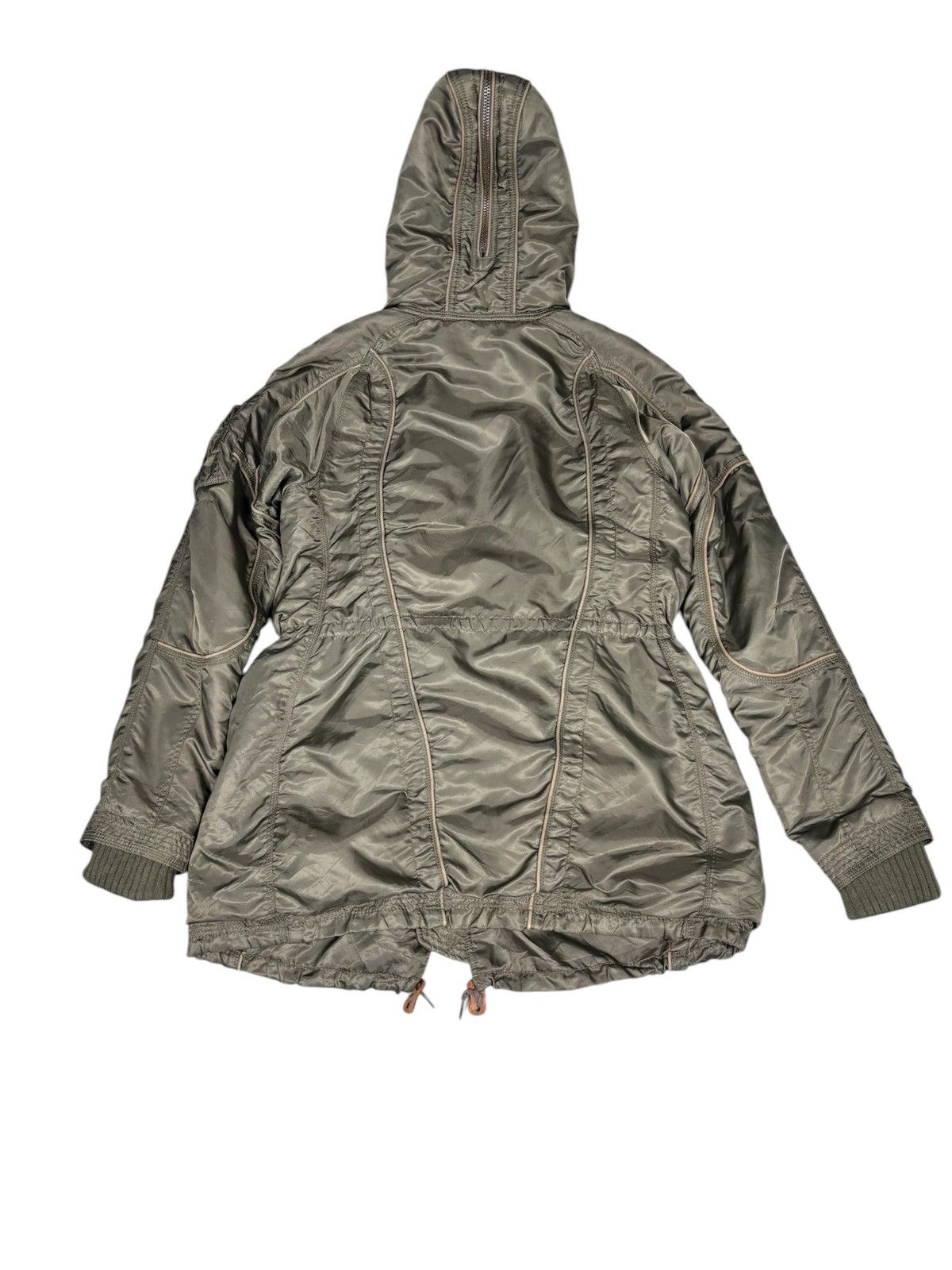 GOA G.O.A Raccoon Fur Jacket. J0145 Size M / US 6-8 / IT 42-44 - 2 Thumbnail
