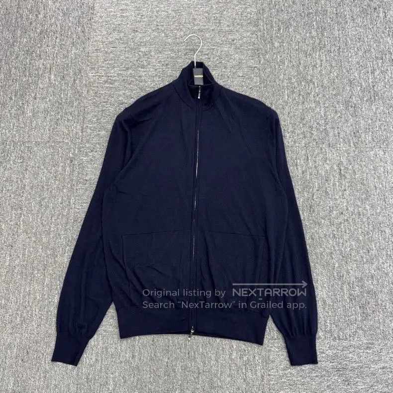 Loro Piana Loro Piana Solid Zip Wool Jacket. Size US M / EU 48-50 / 2 - 1 Thumbnail