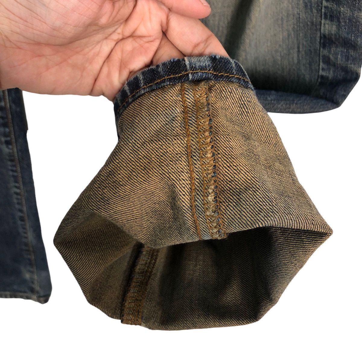 Hysteric Glamour 🔥Crack Evo Distressed Denim Jeans Biker Punk Style Size US 32 / EU 48 - 14 Thumbnail