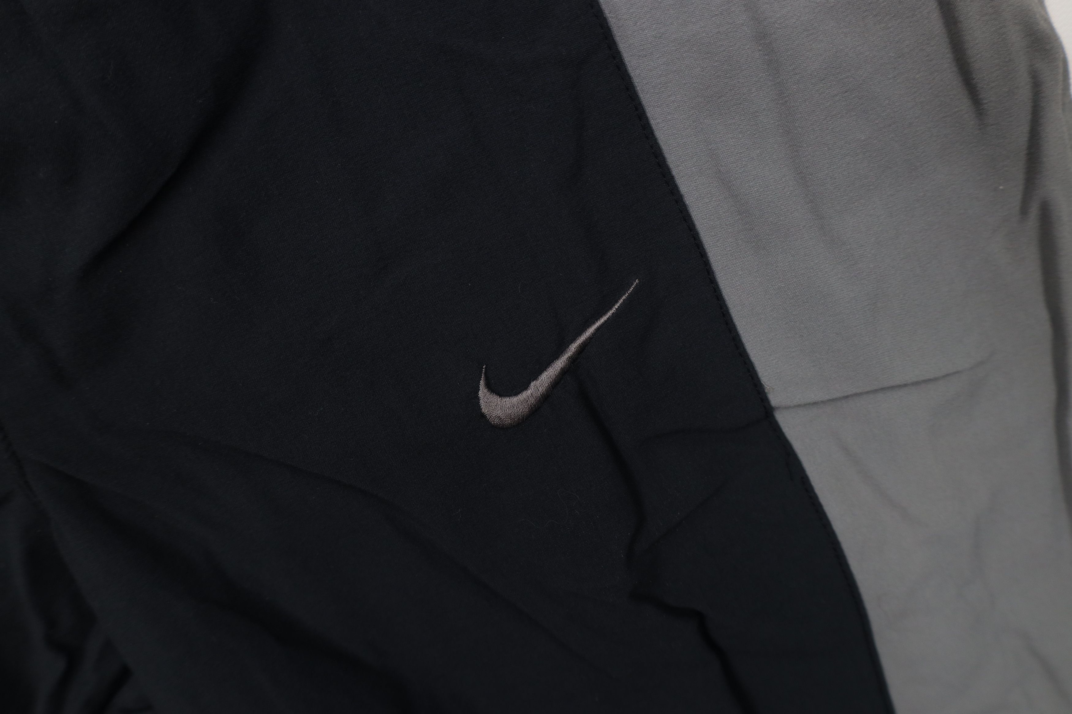 Nike Vintage Nike Mini Swoosh Tapered Leg Pants Black Stretch Size US 32 / EU 48 - 7 Thumbnail
