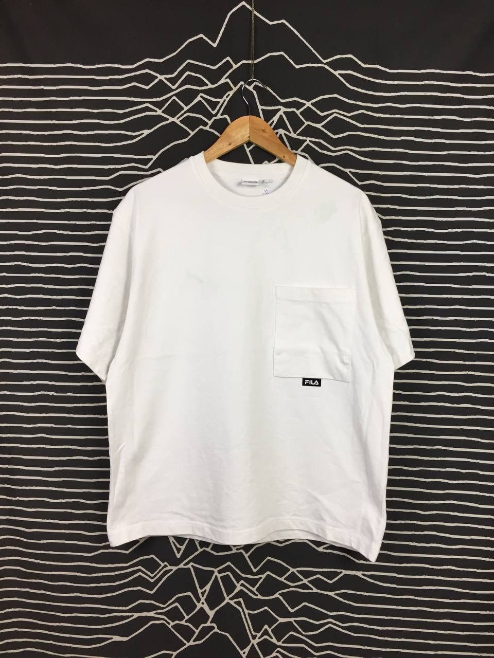 Fila × Vintage Fila Casual Heavyweight Over Fit Pocket Tee Size US M / EU 48-50 / 2 - 1 Thumbnail
