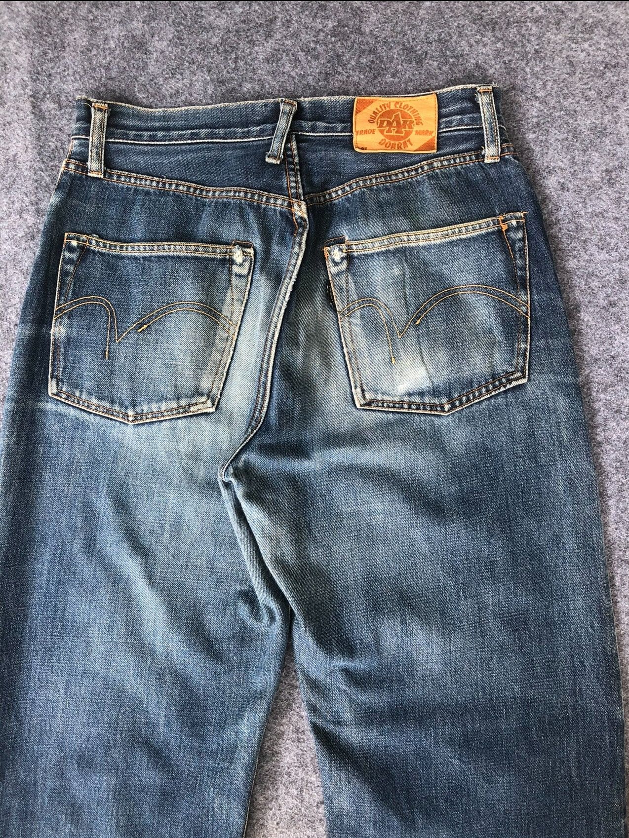 Japanese Brand Rare🔥Vtg Japanese Doarat Selvedge Distressed Jeans Size US 28 / EU 44 - 5 Thumbnail