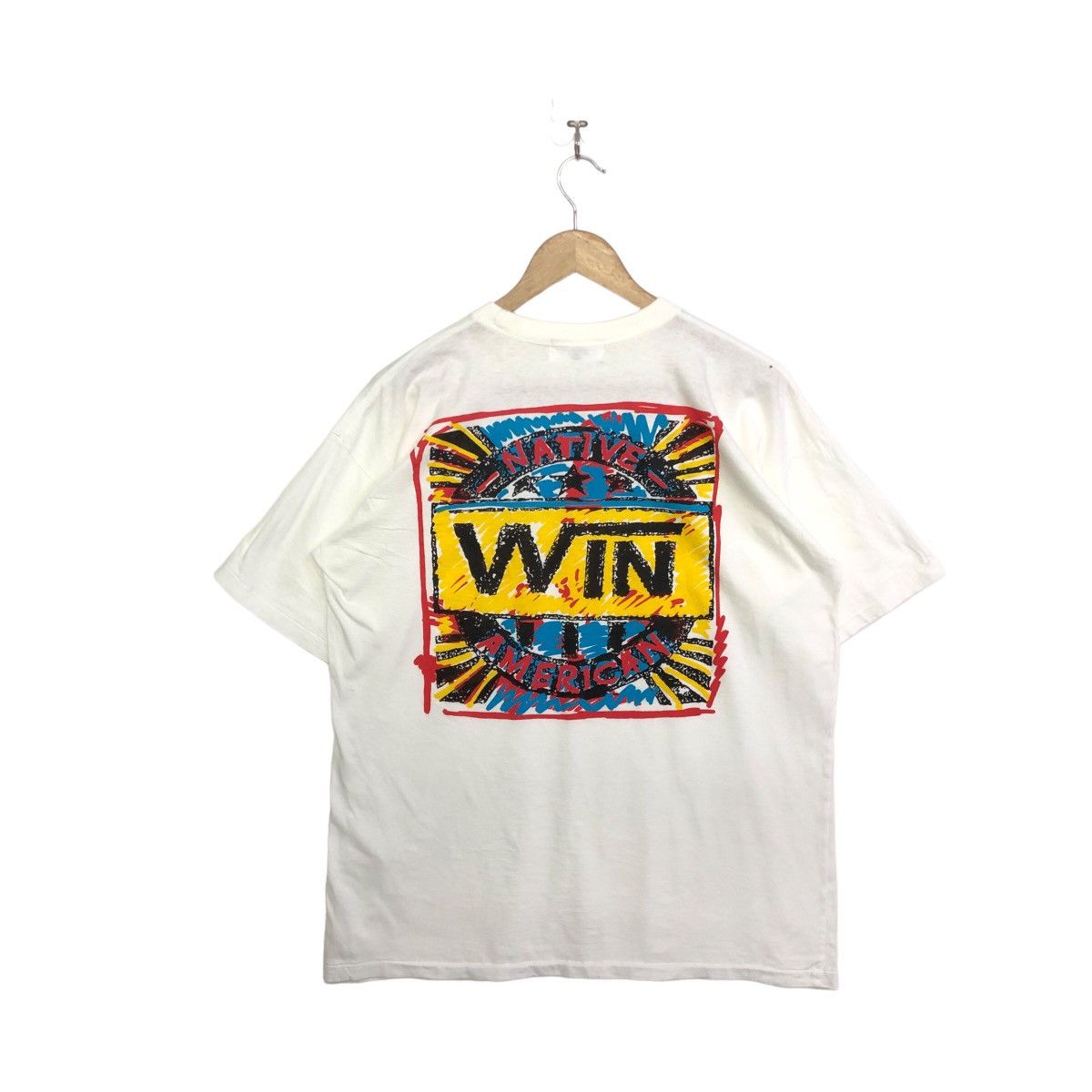 Vintage Native Win American Backhitt Tshirt