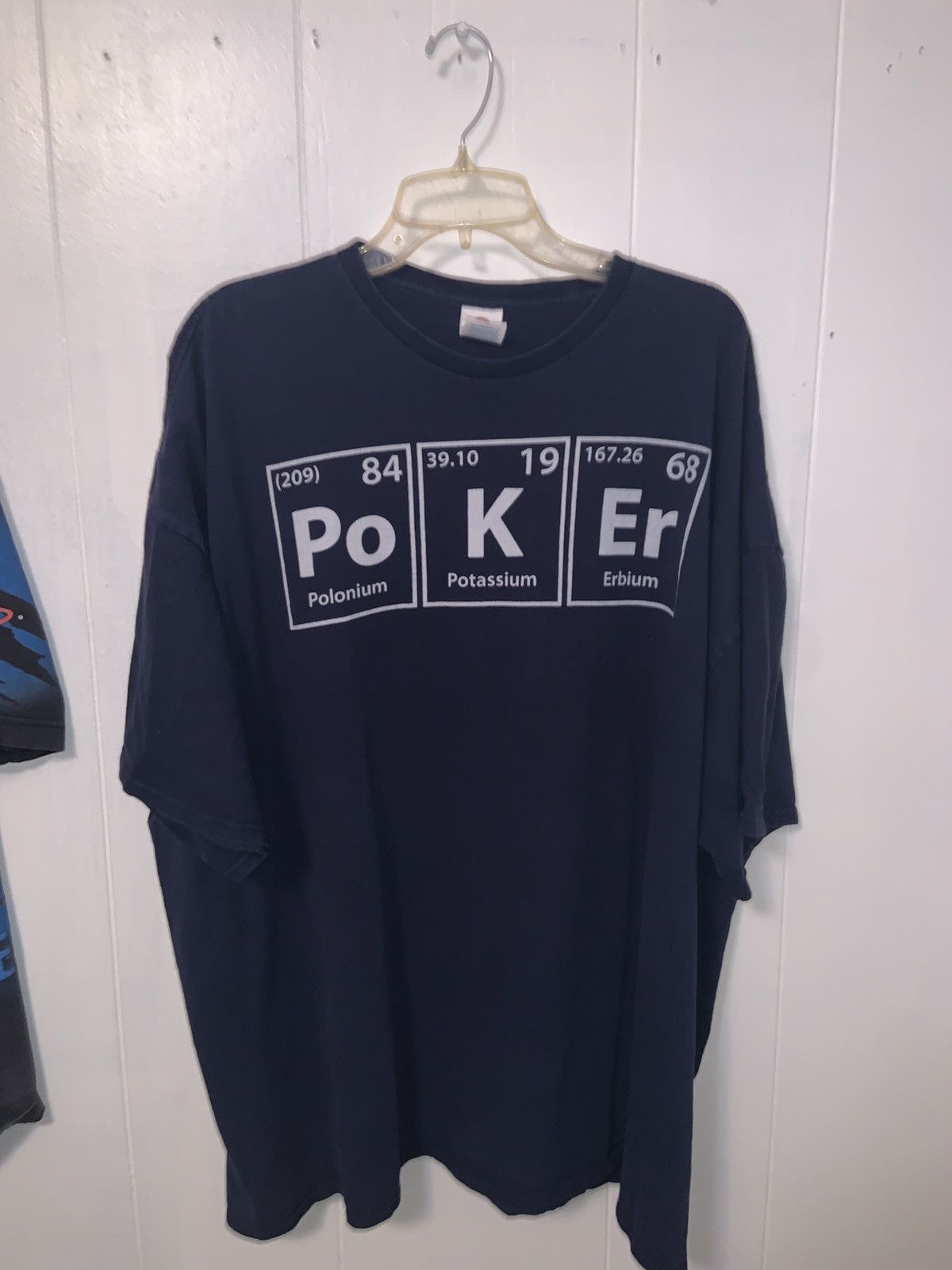 Delta Vintage - Funny Elements “Poker” Tee - SIZE 4XL Size US XXL / EU 58 / 5 - 5 Thumbnail