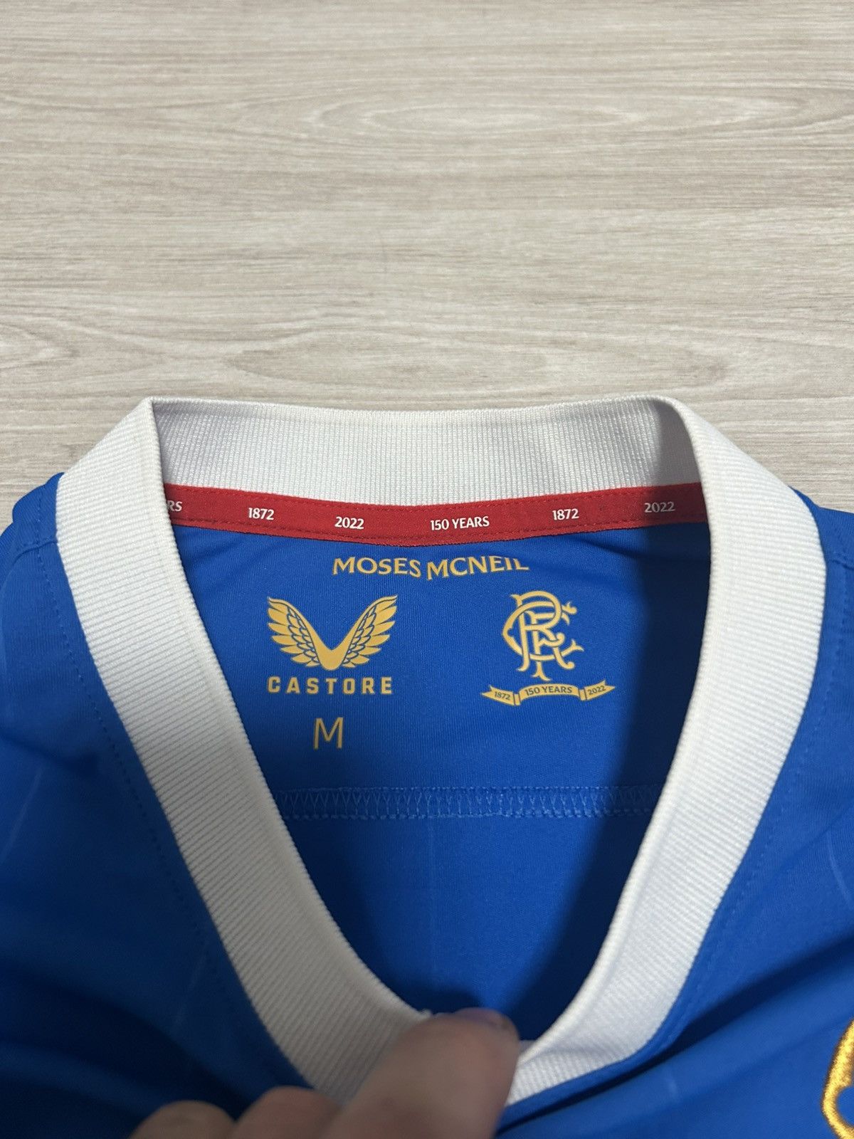 Castore GLASGOW RANGERS 2021-2022 HOME SHIRT SOCCER JERSEY CASTORE Size US M / EU 48-50 / 2 - 8 Thumbnail