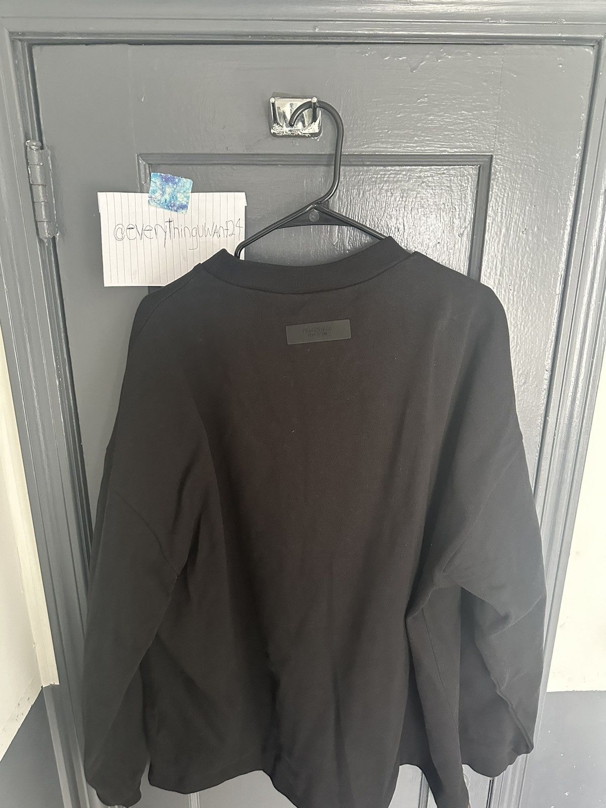 Essentials fear of God heavyweight long sleeve T-shirt