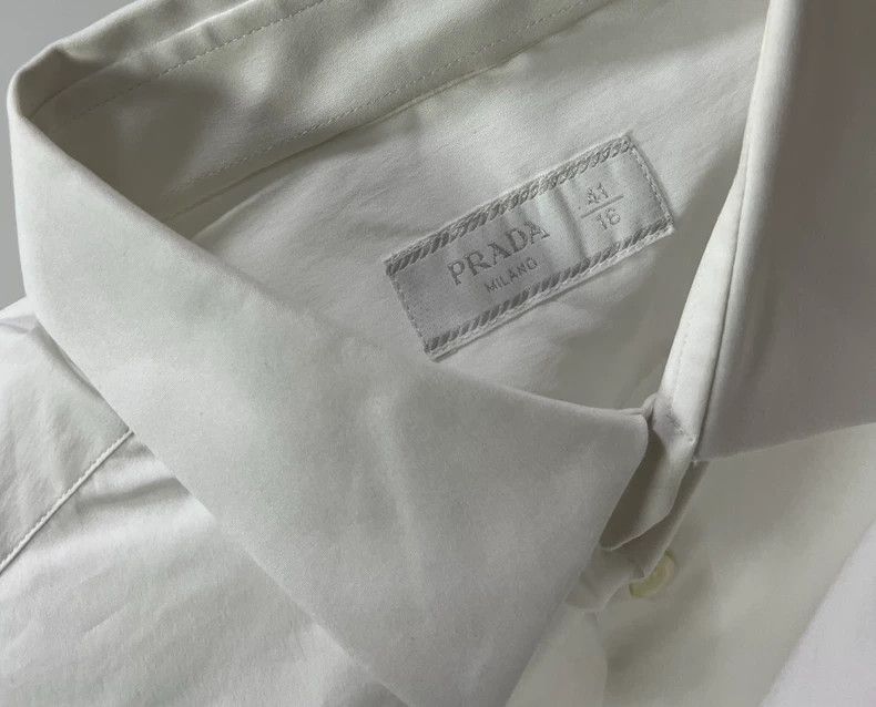 Prada Prada Size 41 Long-sleeved shirt 2501-Nextarrow Size US XS / EU 42 / 0 - 4 Thumbnail