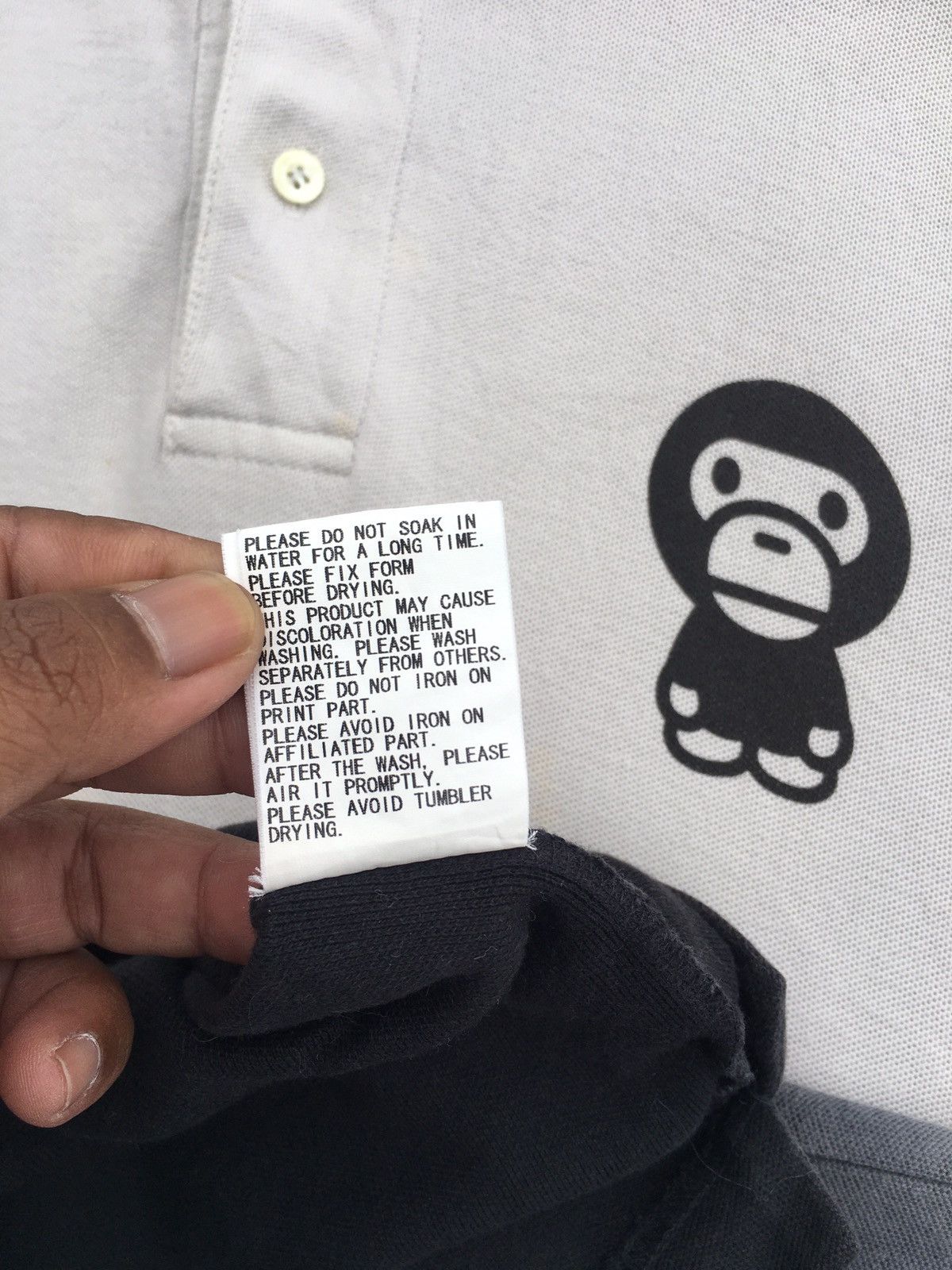 Bape Baby Milo Gradient Polo Size US L / EU 52-54 / 3 - 13 Thumbnail