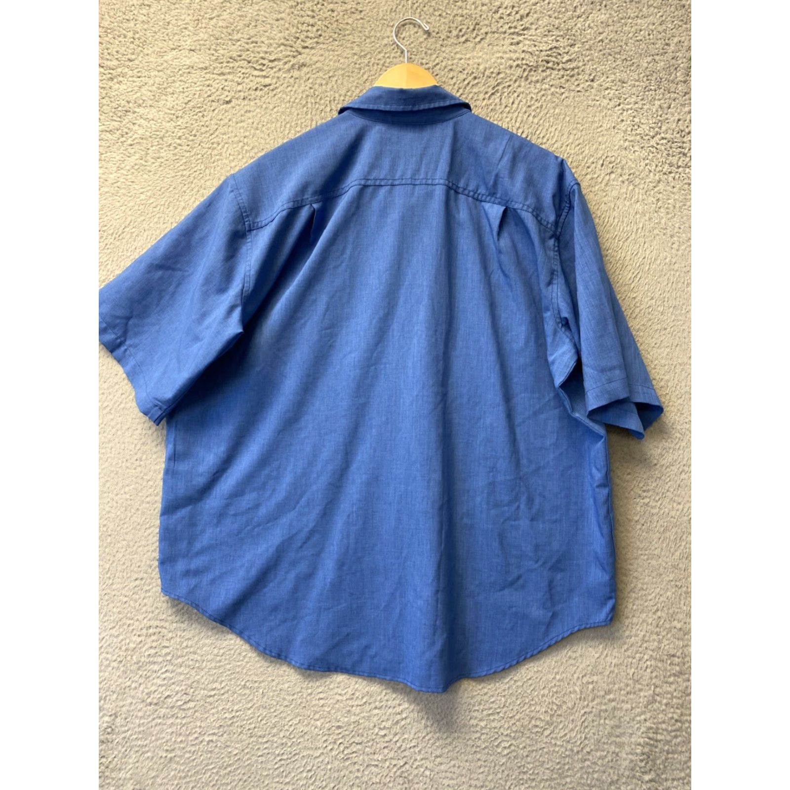 Orvis Orvis Mens Shirt XXL Blue Safari Fishing Outdoor Hiking Cargo 131-43 Size US XXL / EU 58 / 5 - 6 Thumbnail
