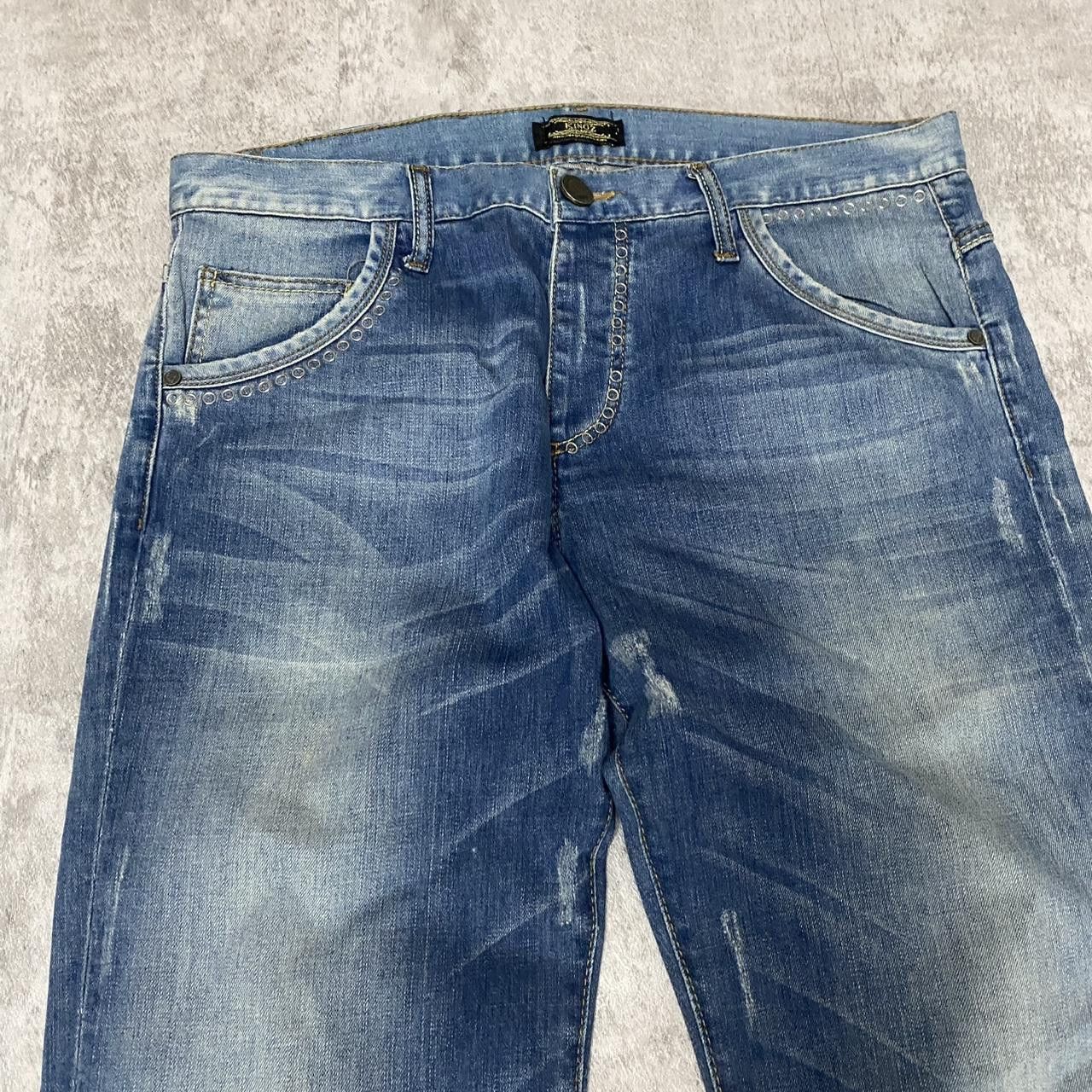 Other Blue straight leg jeans vintage Baggy y2k hip hop rock Size US 32 / EU 48 - 4 Thumbnail