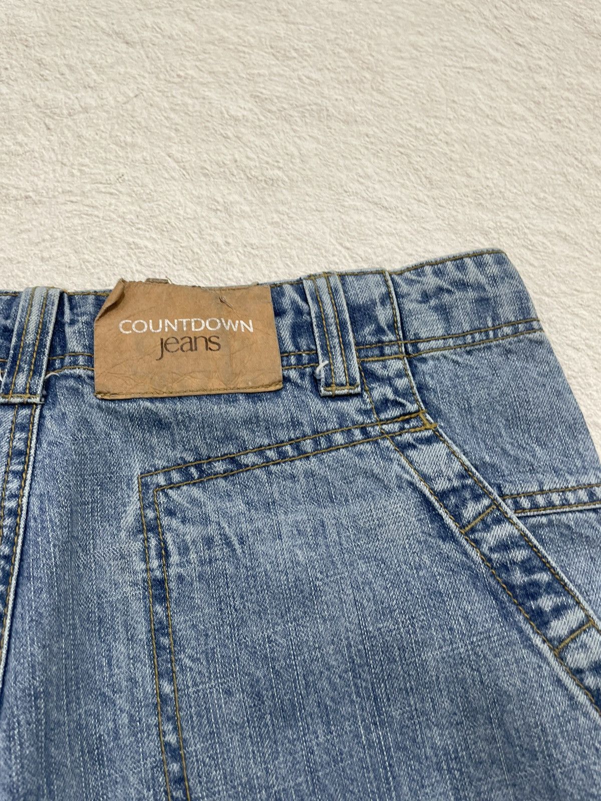If Six Was Nine 2000s Countdown Light Blue Jeans Y2K Size US 30 / EU 46 - 10 Thumbnail