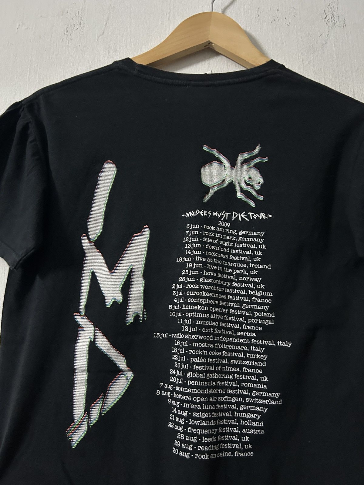 Band Tees Vintage RARE The Prodigy invader must die tour 2009 Size XS / US 0-2 / IT 36-38 - 4 Thumbnail