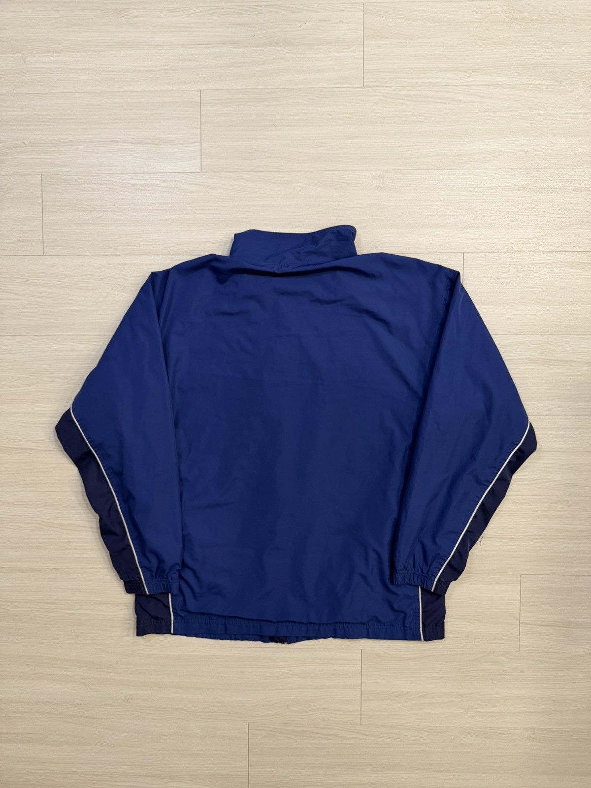 Reebok Vintage Reebok Lined Full Zip Up Blue Windbreaker Size US L / EU 52-54 / 3 - 3 Thumbnail