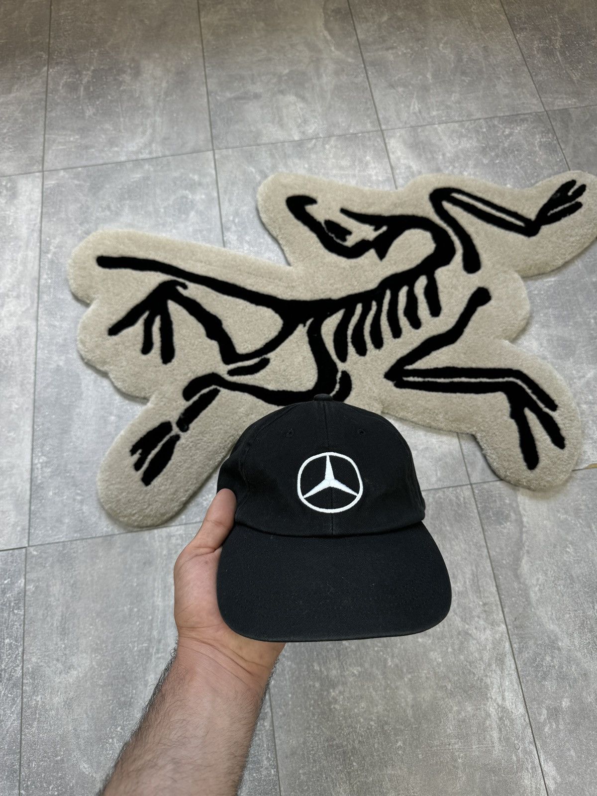 Mercedes-Benz × Vintage Mens Vintage Mercedes cap hats racing personas benz Size ONE SIZE - 1 Thumbnail