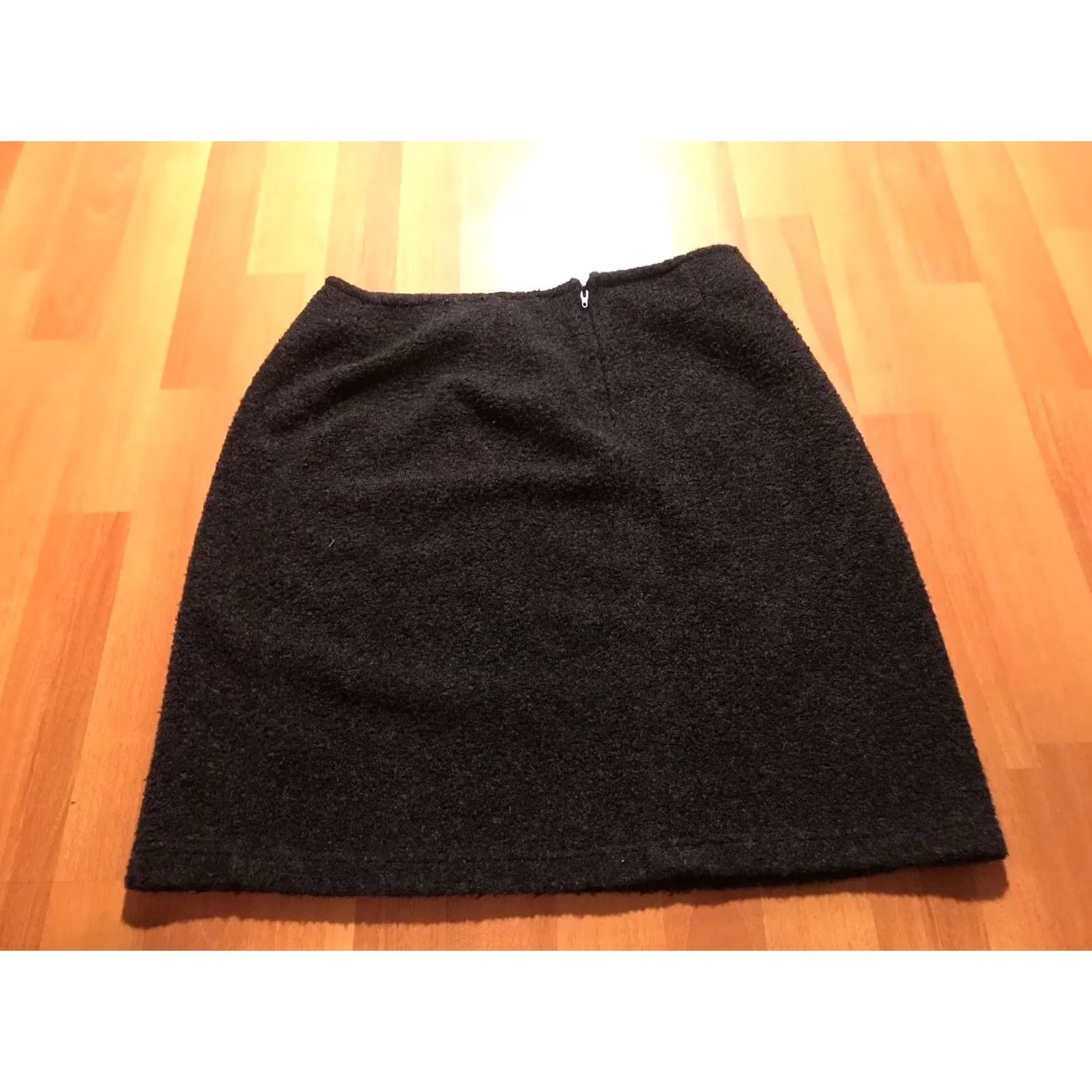 J. Jill VINTAGE J Jill Wool Blend Skirt Charcoal Gray Work Women 12T Tall Wool Blend Charcoal Gray 12T Womens Size 34" / US 12 / IT 48 - 5 Thumbnail