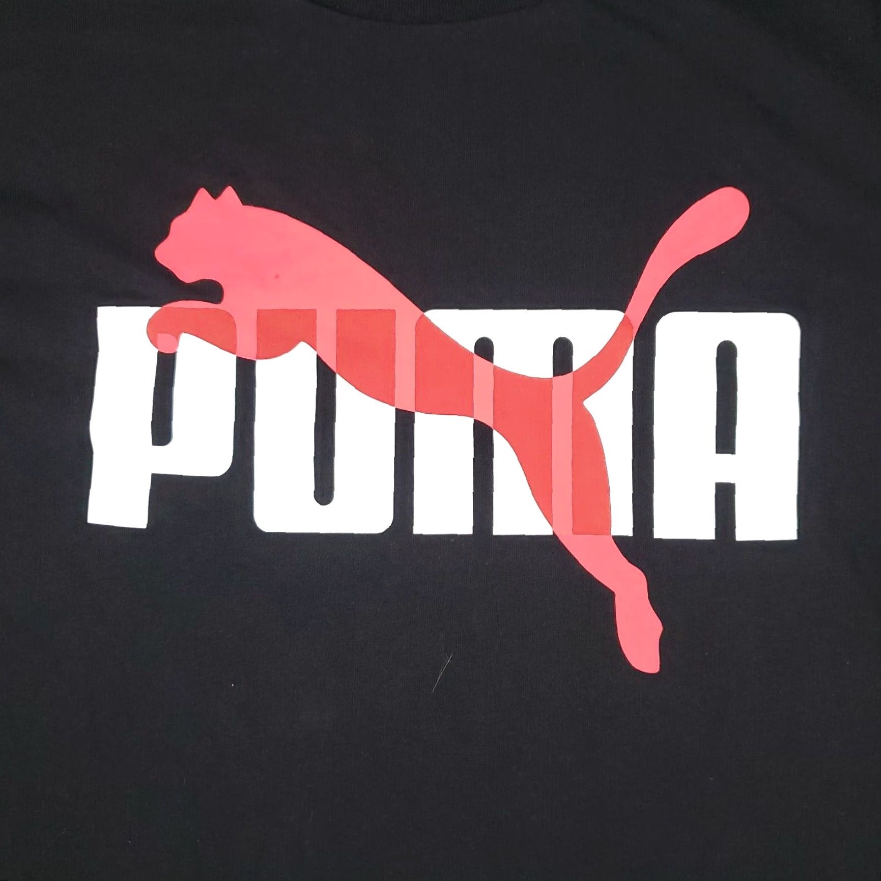 Puma Puma T Shirt Mens Size Small Black Logo Casual Short Sleeve Adult Size US S / EU 44-46 / 1 - 2 Thumbnail