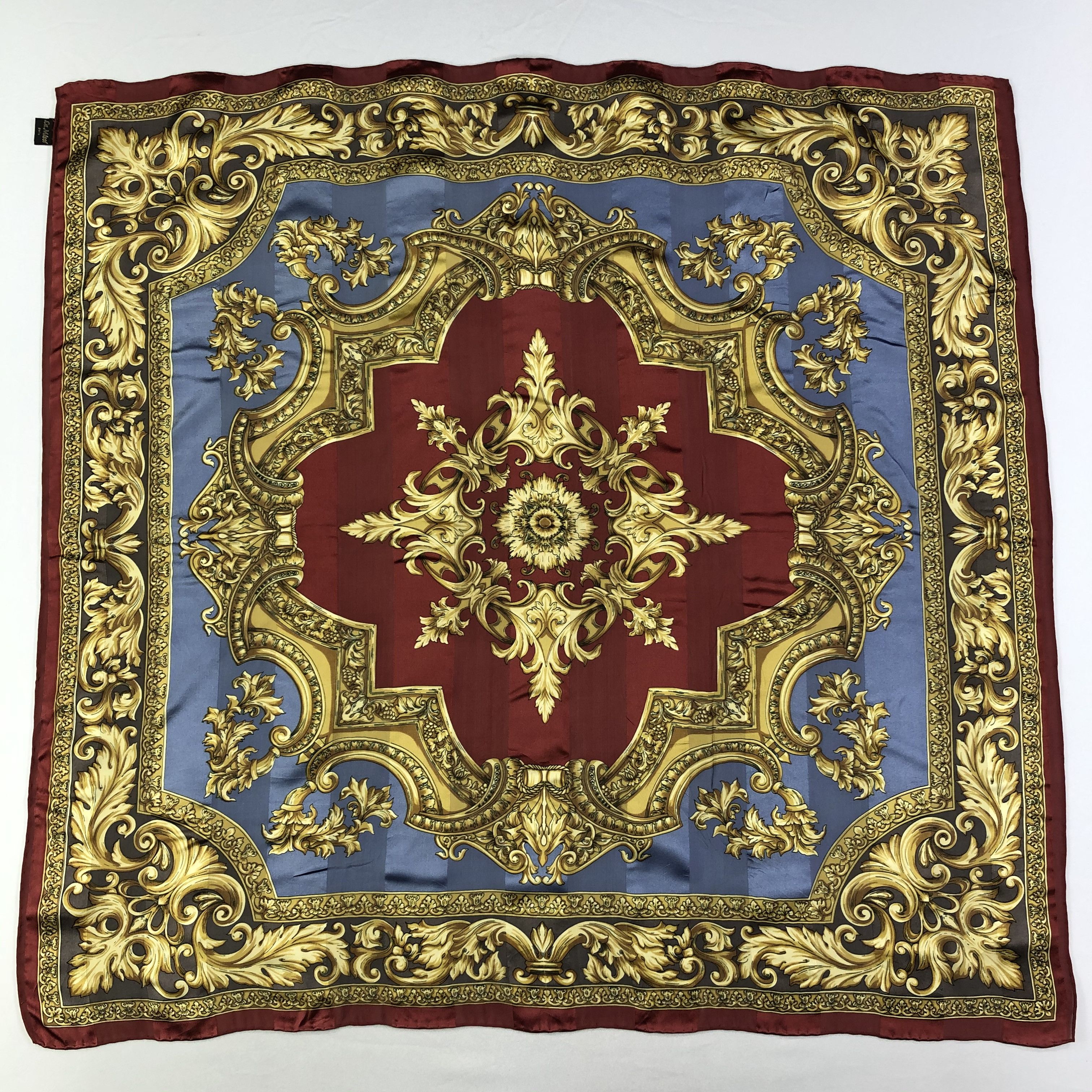 Vintage Vintage La Missi Paris Silk Scarf Size ONE SIZE - 2 Thumbnail