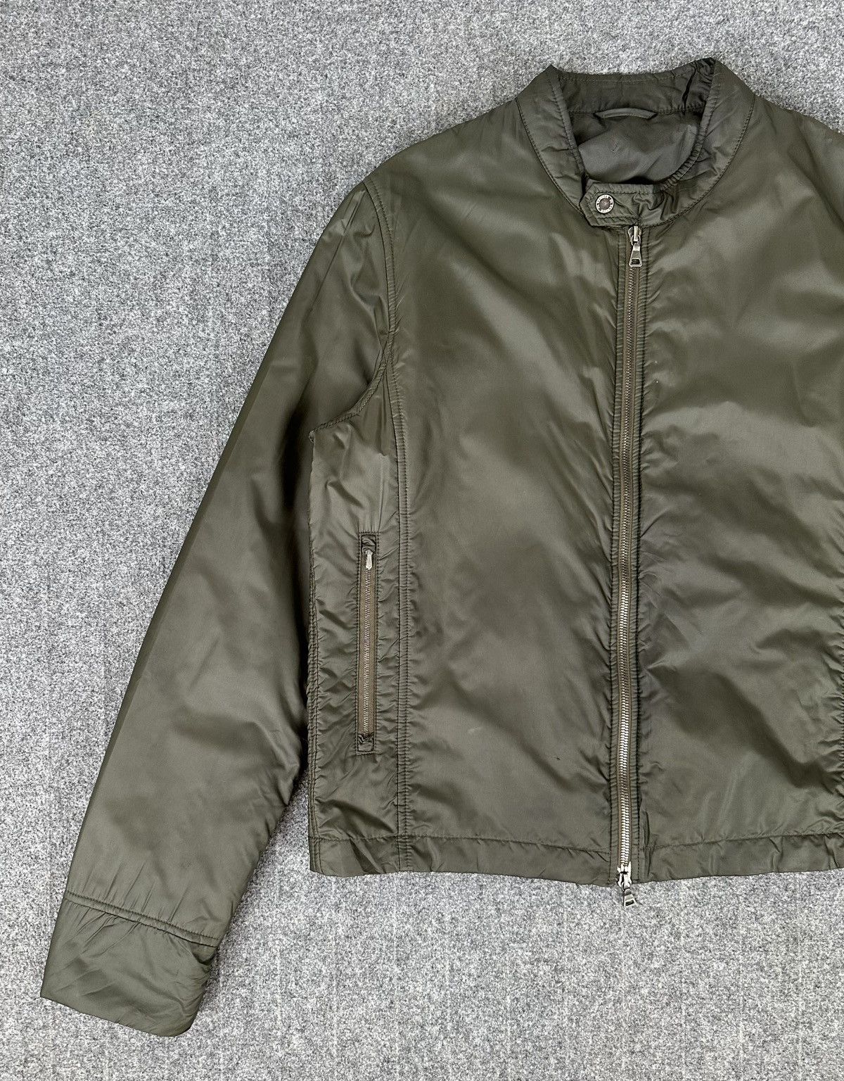 Jil Sander Jil Sander - Raf Simons - Collar Cuffs Nylon Rider Zip-up Size US M / EU 48-50 / 2 - 5 Thumbnail