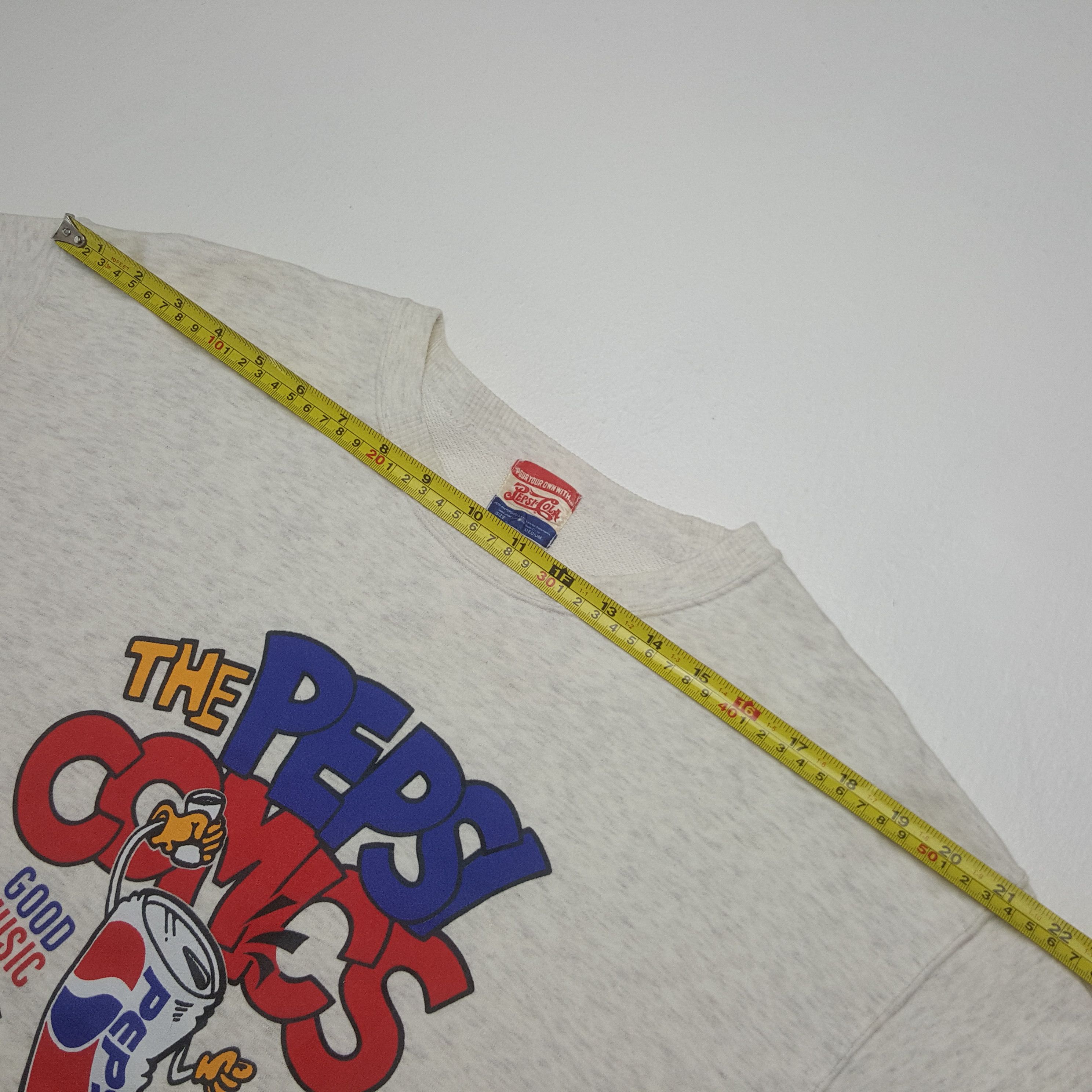 Pepsi Vintage 90's The Pepsi Comics Promo Sweatshirt C306N1 Size US S / EU 44-46 / 1 - 5 Thumbnail