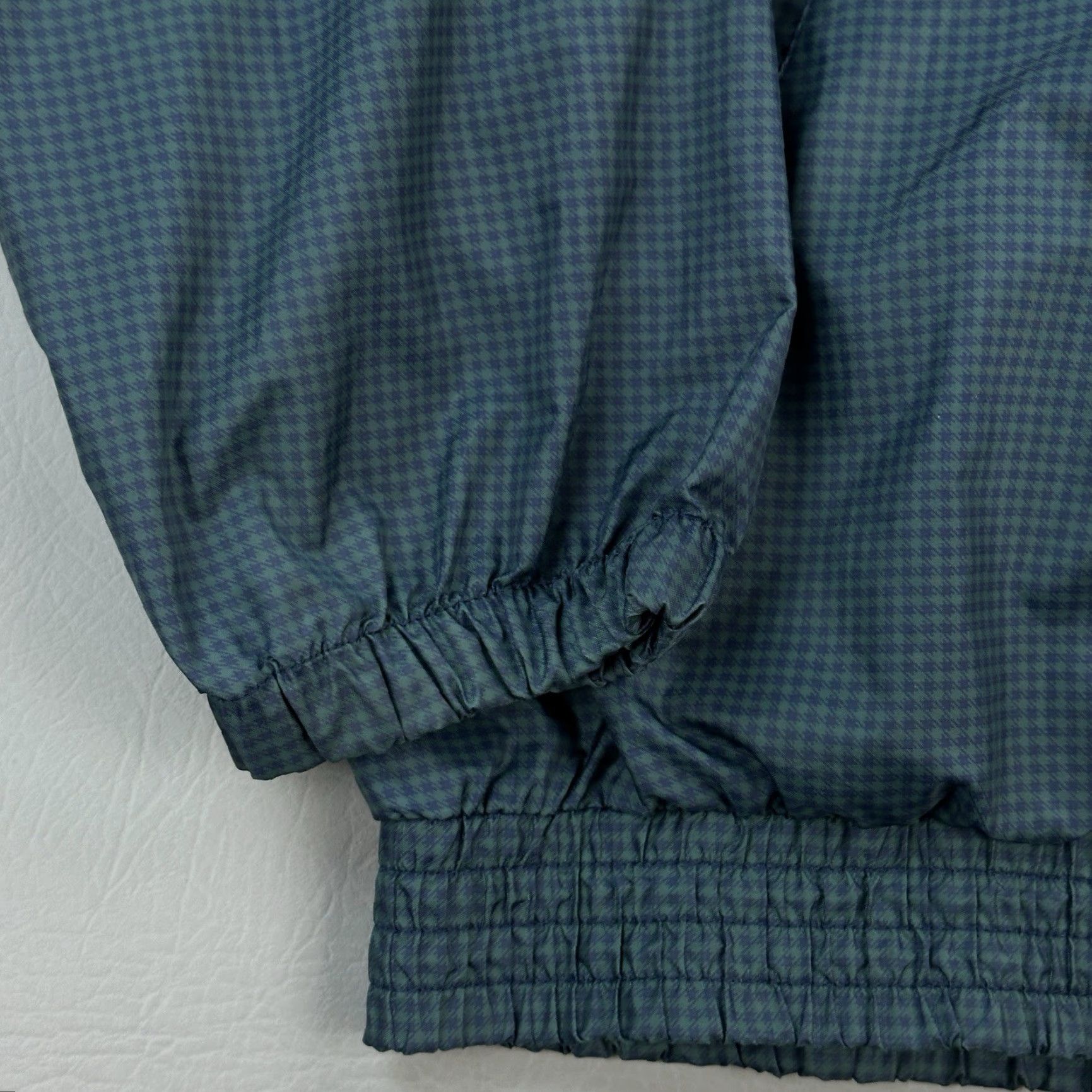 Jerzees VINTAGE Jerzees Pullover Mens L Micro Houndstooth Lightweight 1/4 Zip Golf Shirt Size US L / EU 52-54 / 3 - 4 Thumbnail