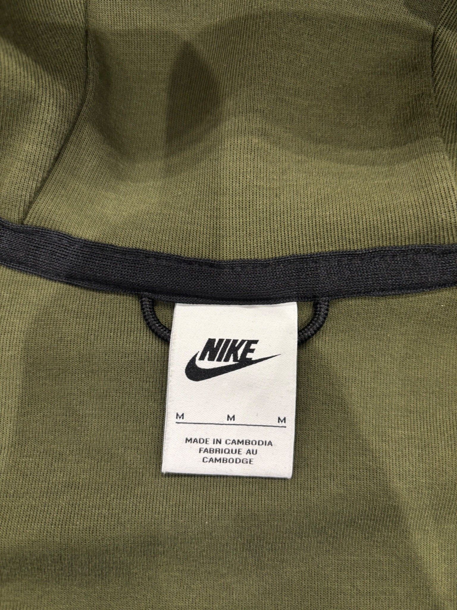 Nike Nike Tech Fleece Full-Zip Windrunner Hoodie Olive/Black Size US M / EU 48-50 / 2 - 5 Thumbnail