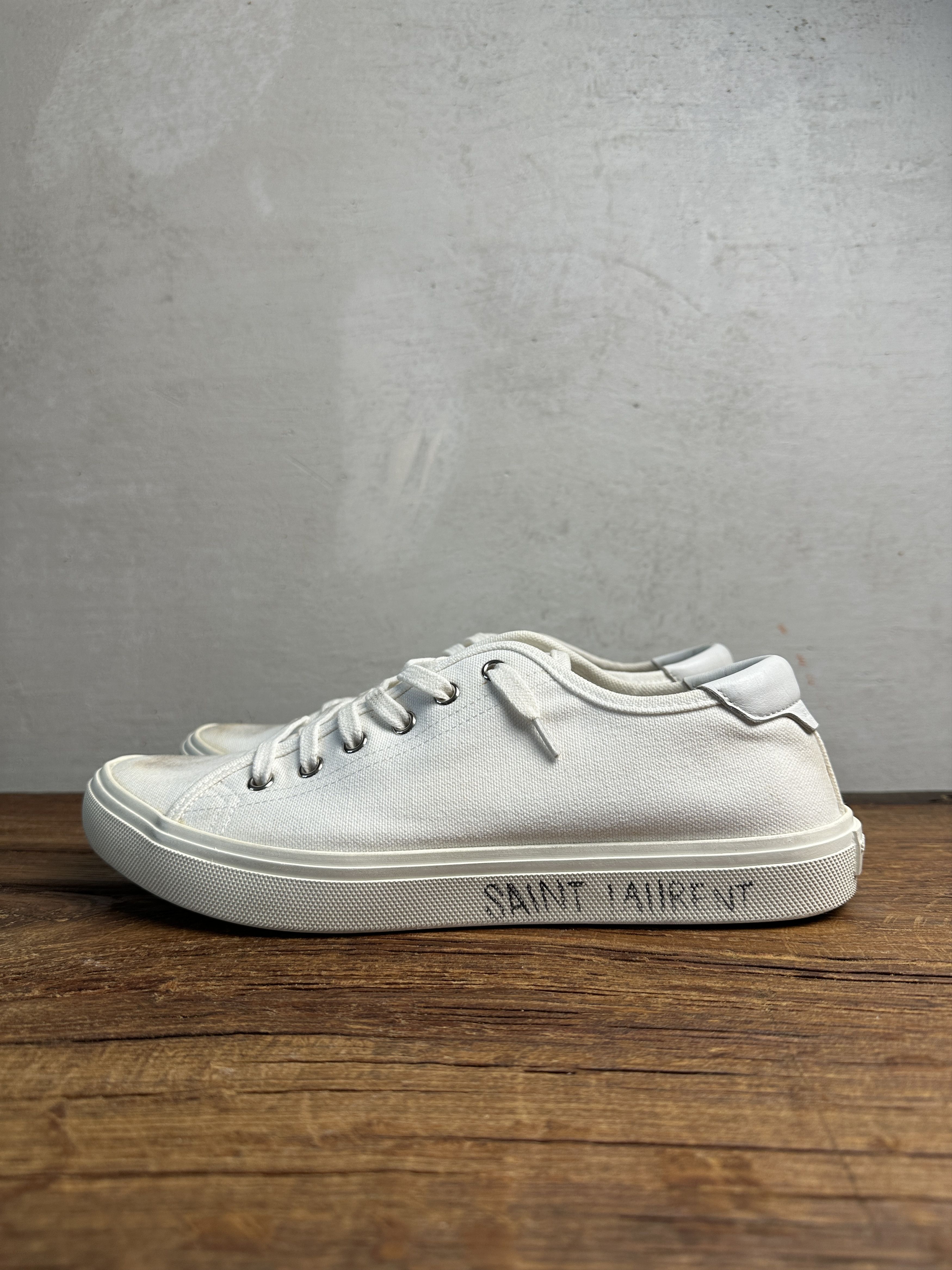 Saint Laurent Paris Saint Laurent Malibu Low Burnt White Size US 10 / IT 40 - 1 Thumbnail