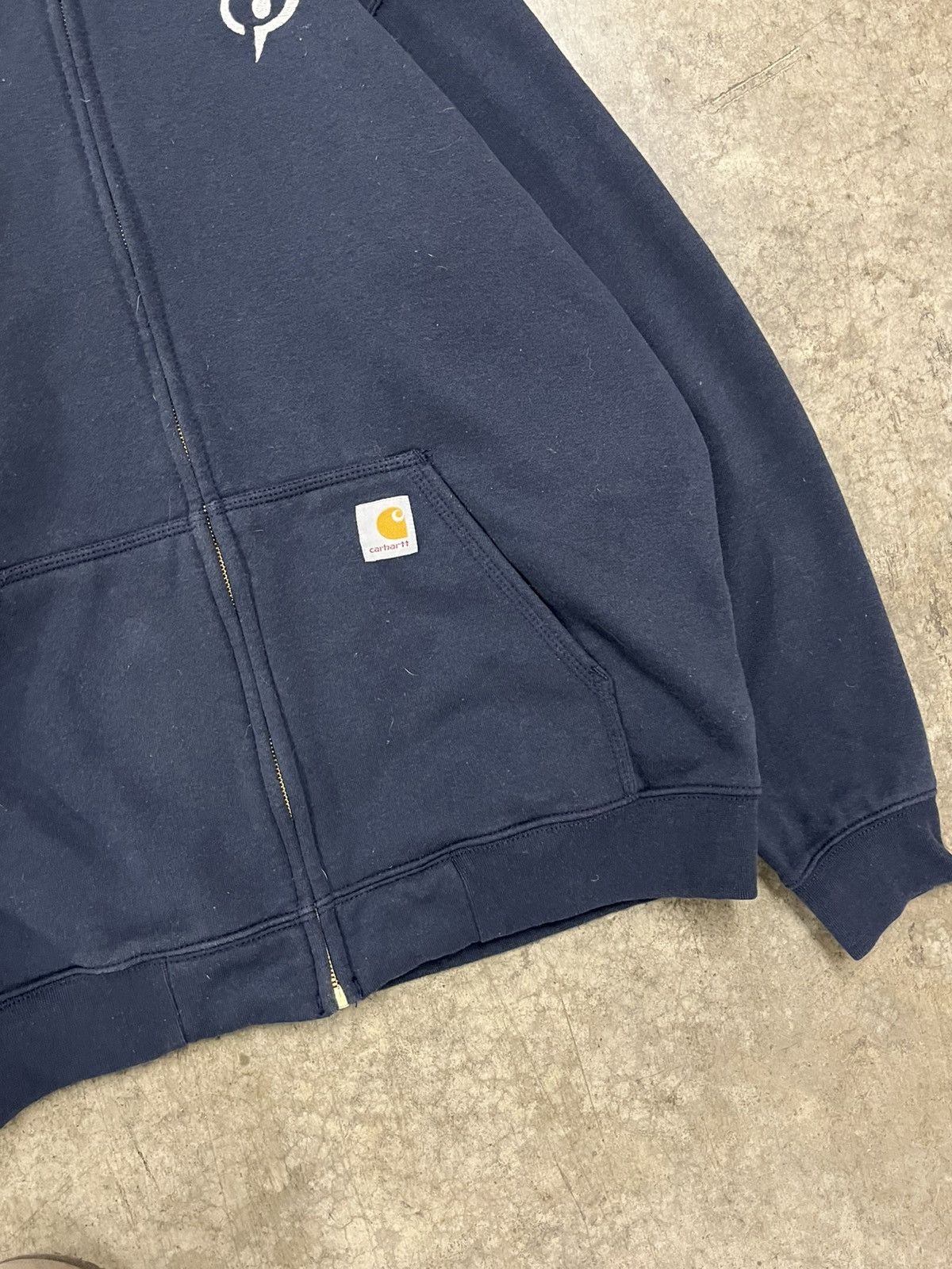 Carhartt × Vintage Carhartt zip up sweatshirt streetwear hype skater vintage Size US L / EU 52-54 / 3 - 4 Thumbnail