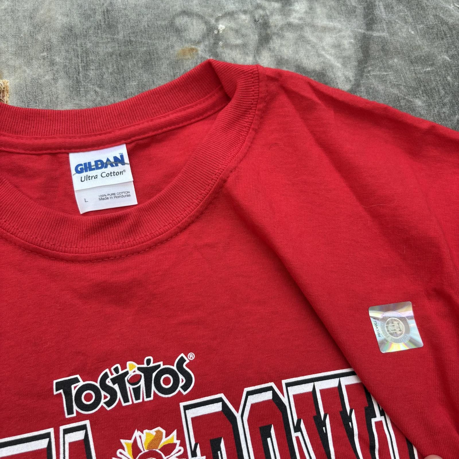 Gildan Vintage Y2K Ohio State Buckeyes Tostitos Fiesta Bowl Shirt Size US L / EU 52-54 / 3 - 3 Thumbnail